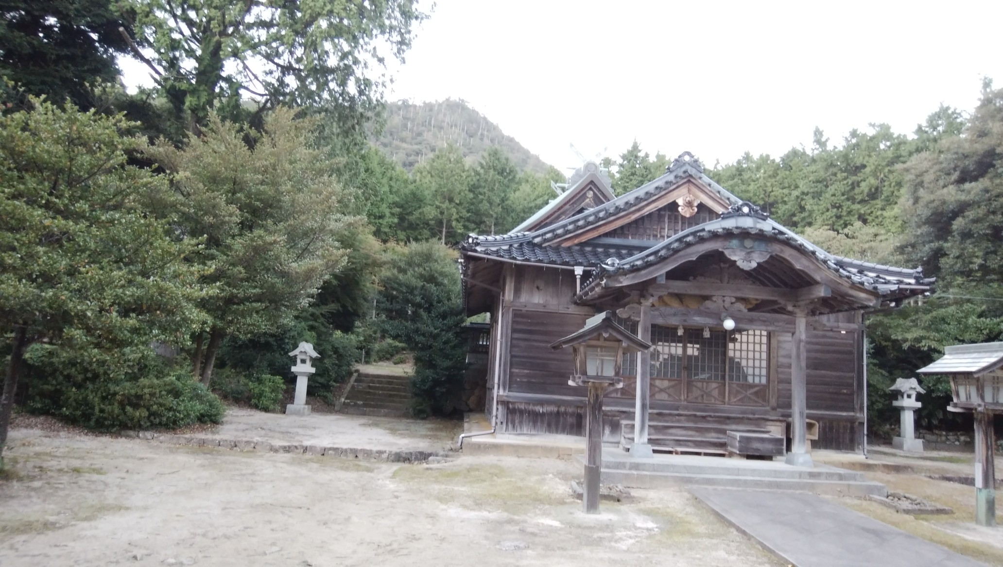 鼻高山536 3 朝村社跡 鼻高山東稜 さんちょｔｂさんの鼻高山 弥山 旅伏山の活動日記 Yamap ヤマップ