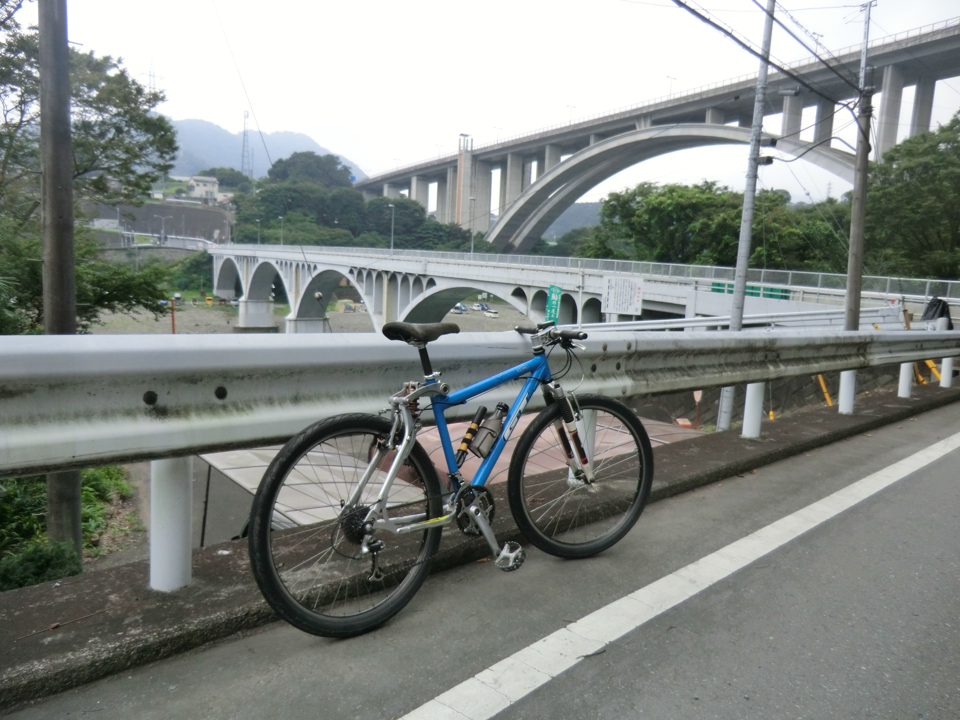 20190721相模川サイクリング（小倉橋・相模川右岸・新相模大橋(国道246 