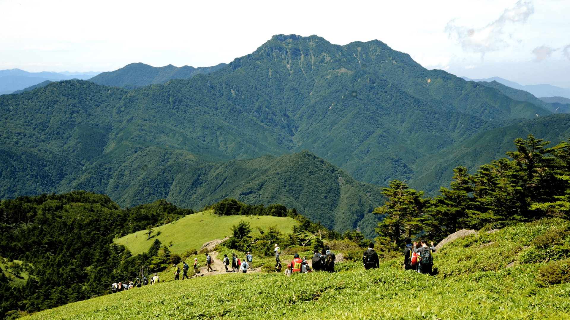 石鎚山系登山道・笹刈りプロジェクト