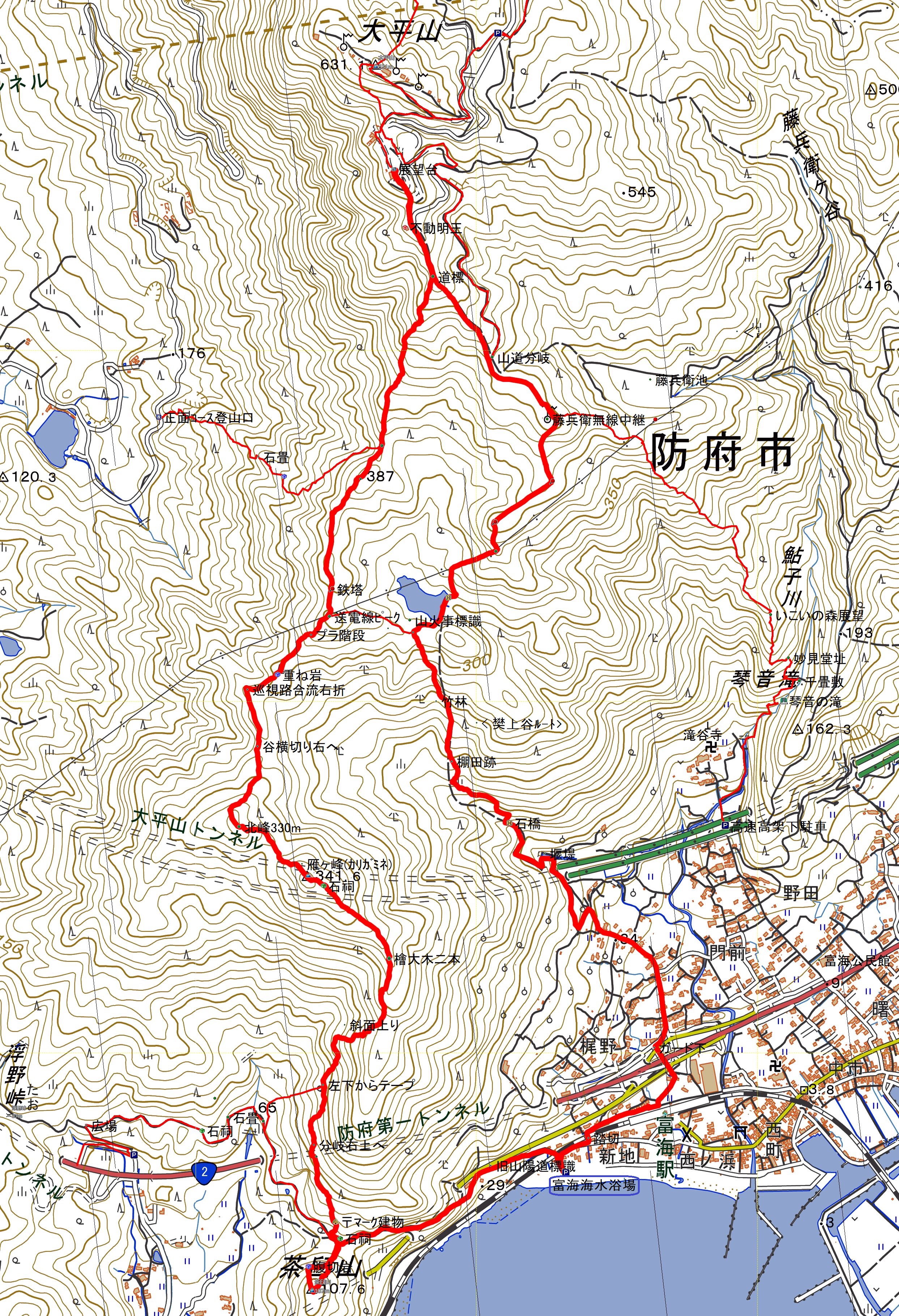 掛軸 矢野鐡山(矢野鉄山)『九里峡霖雨図 熊野川』絹本 共箱付 a061210