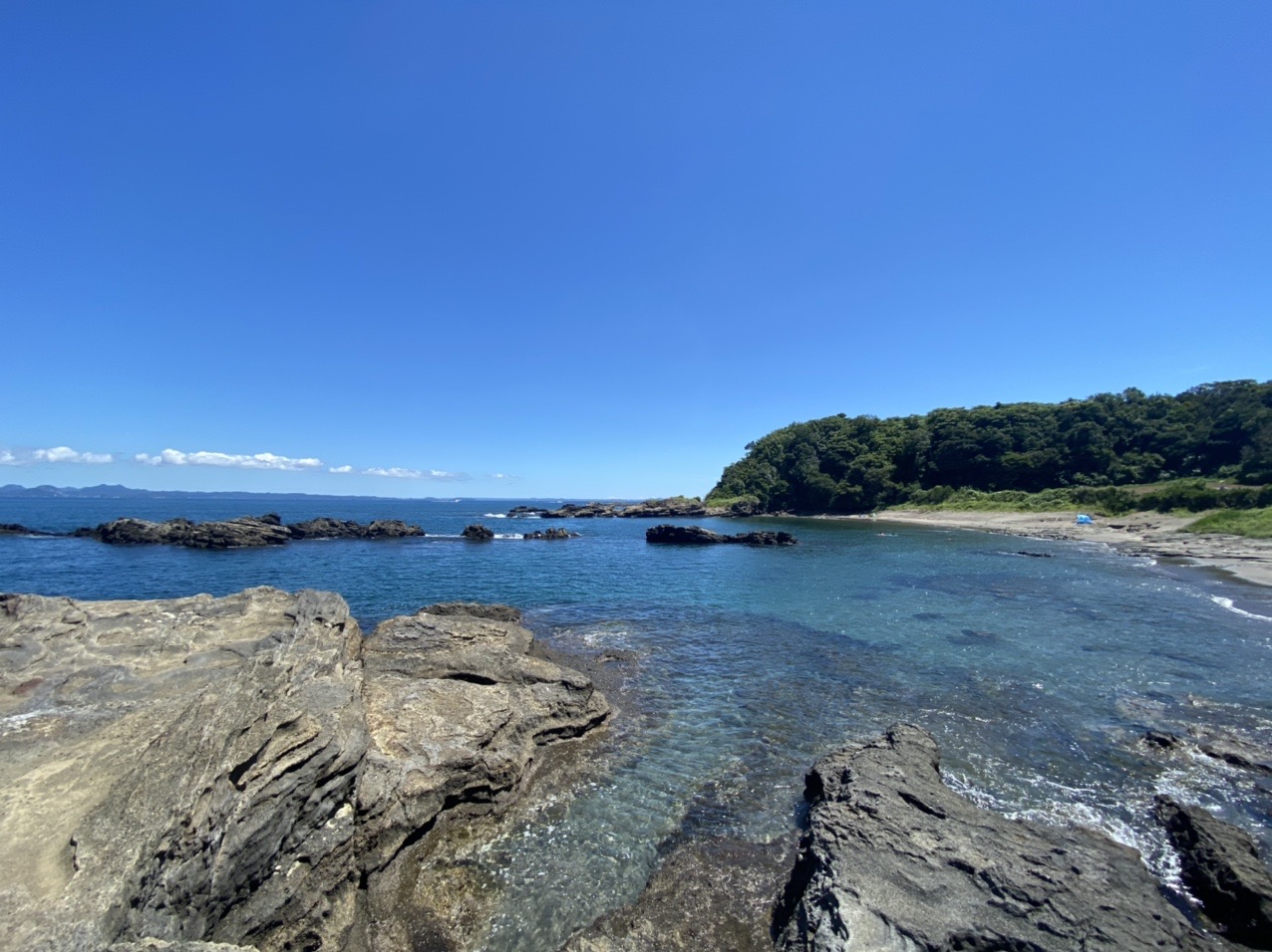 三浦海岸ハイク 暑さに負けました Kazuさんのウォーキングの活動日記 Yamap ヤマップ