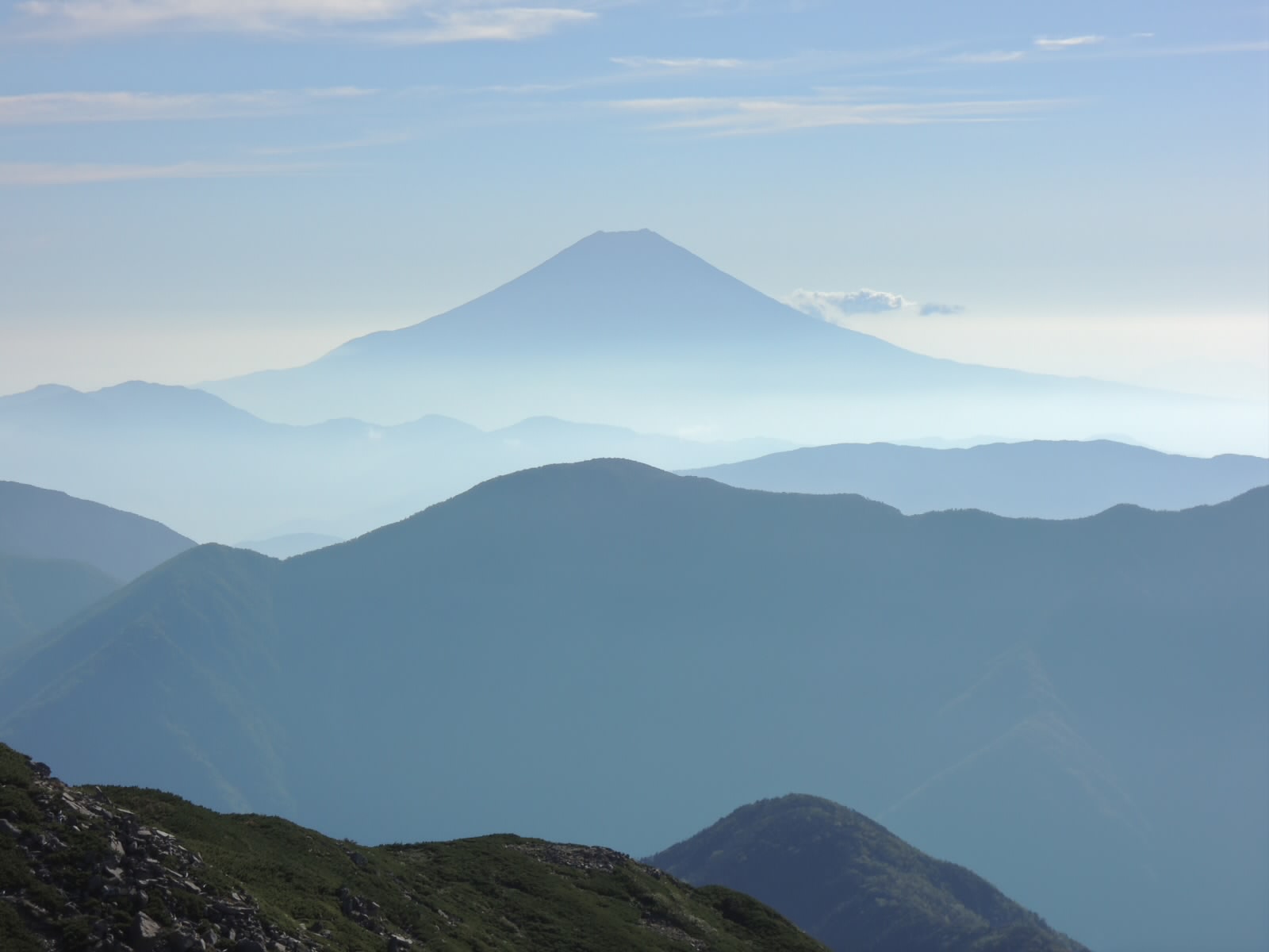 過去ログ 赤石山脈 聖岳 茶臼岳縦走 13 9 21 22 Ichiさんの聖岳 大沢岳 光岳の活動日記 Yamap ヤマップ