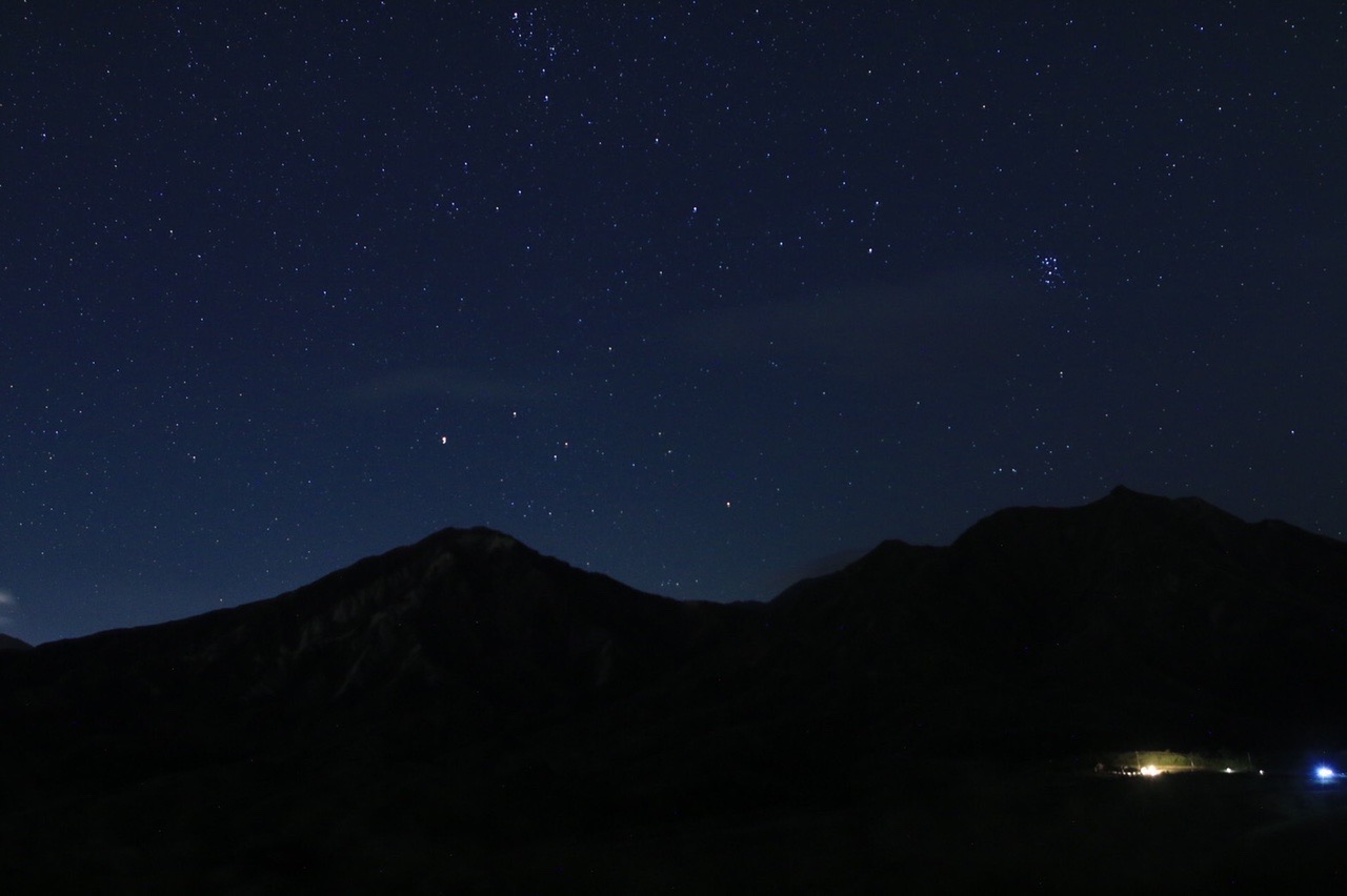夜の山散歩 星と火山と草原と 南阿蘇 かんちゃんさんのウォーキングの活動データ Yamap ヤマップ