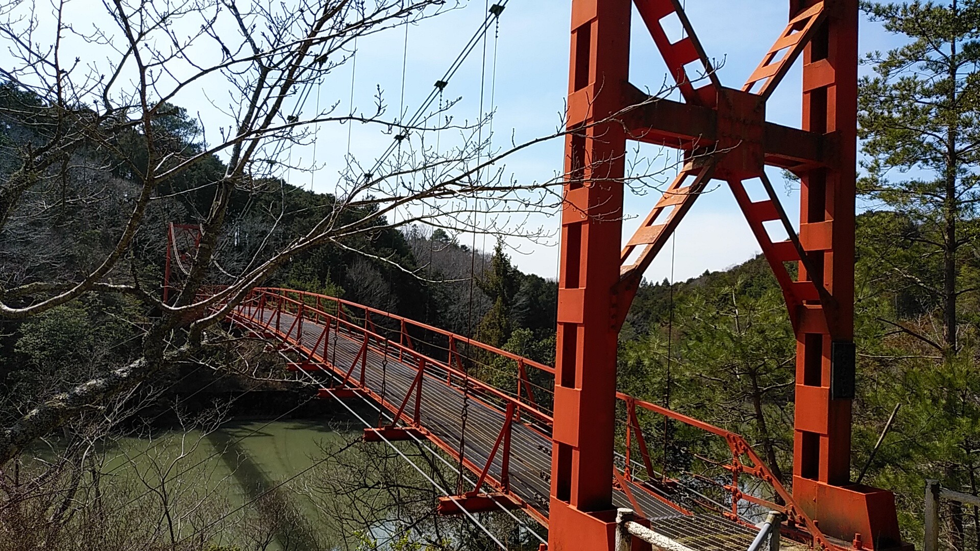 黒シバくん 三石山の吊り橋は やっさんさんの岩湧山 一徳防山 三石山の活動日記 Yamap ヤマップ