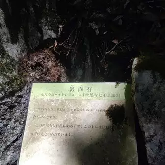 松尾寺の七不思議②
影向石 (⁰▿⁰)どこ？
看板は見つけたけど、どの石がそうなのかイマイチ分かりませんでした💦