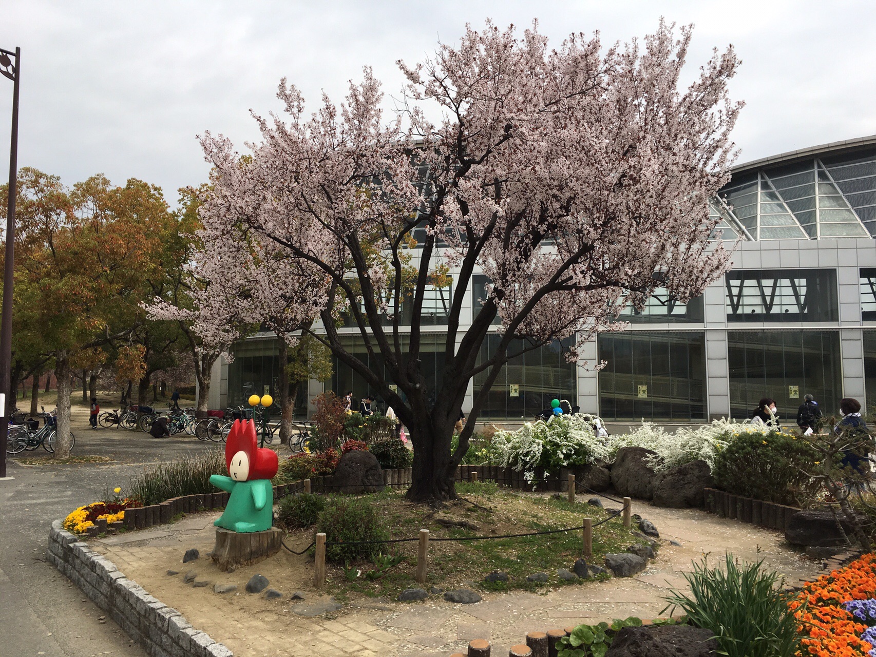 No 67 春だ桜だ 花曇りの城北公園と花博記念公園鶴見緑地 Jjeyさんの大阪市の活動データ Yamap ヤマップ