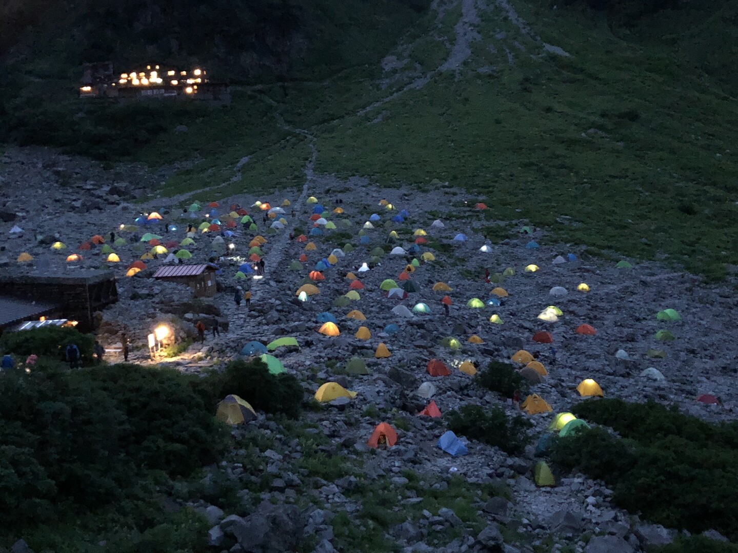 涸沢テント泊 奥穂高岳はリタイア コバやさんの槍ヶ岳 穂高岳 上高地の活動日記 Yamap ヤマップ