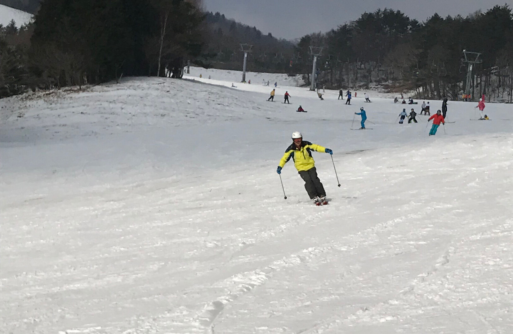 雪不足の恐羅漢スキー場で 20200202 / Oysterさんの恐羅漢山の活動日記 YAMAP / ヤマップ