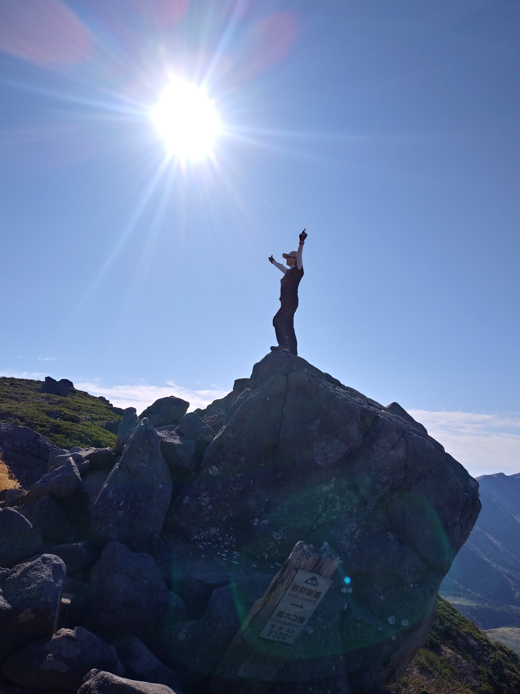 良さげな天気で白山 御前峰 大汝峰 よおさんの白山 別山 銚子ヶ峰の活動データ Yamap ヤマップ