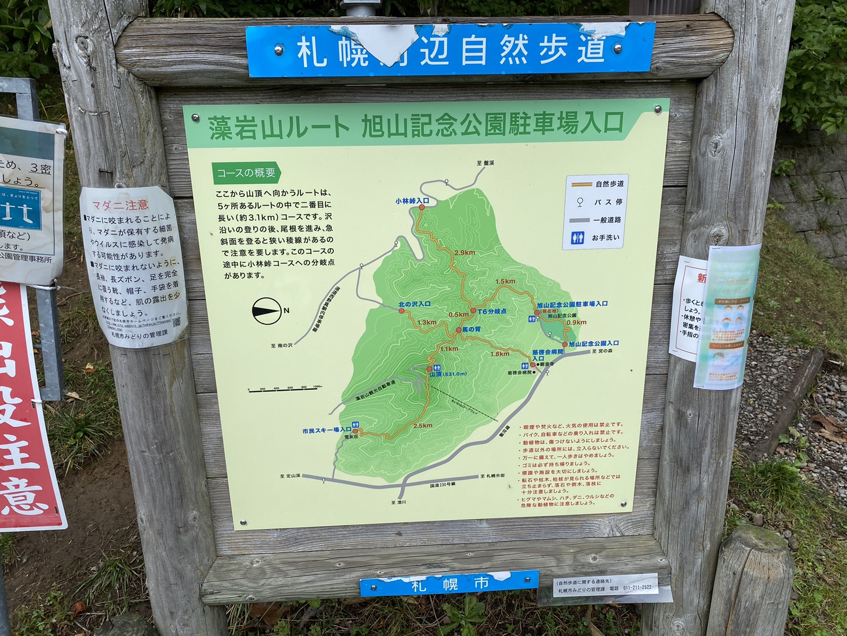 藻岩山全コースてくてく 副主任さんの札幌市の活動データ Yamap ヤマップ