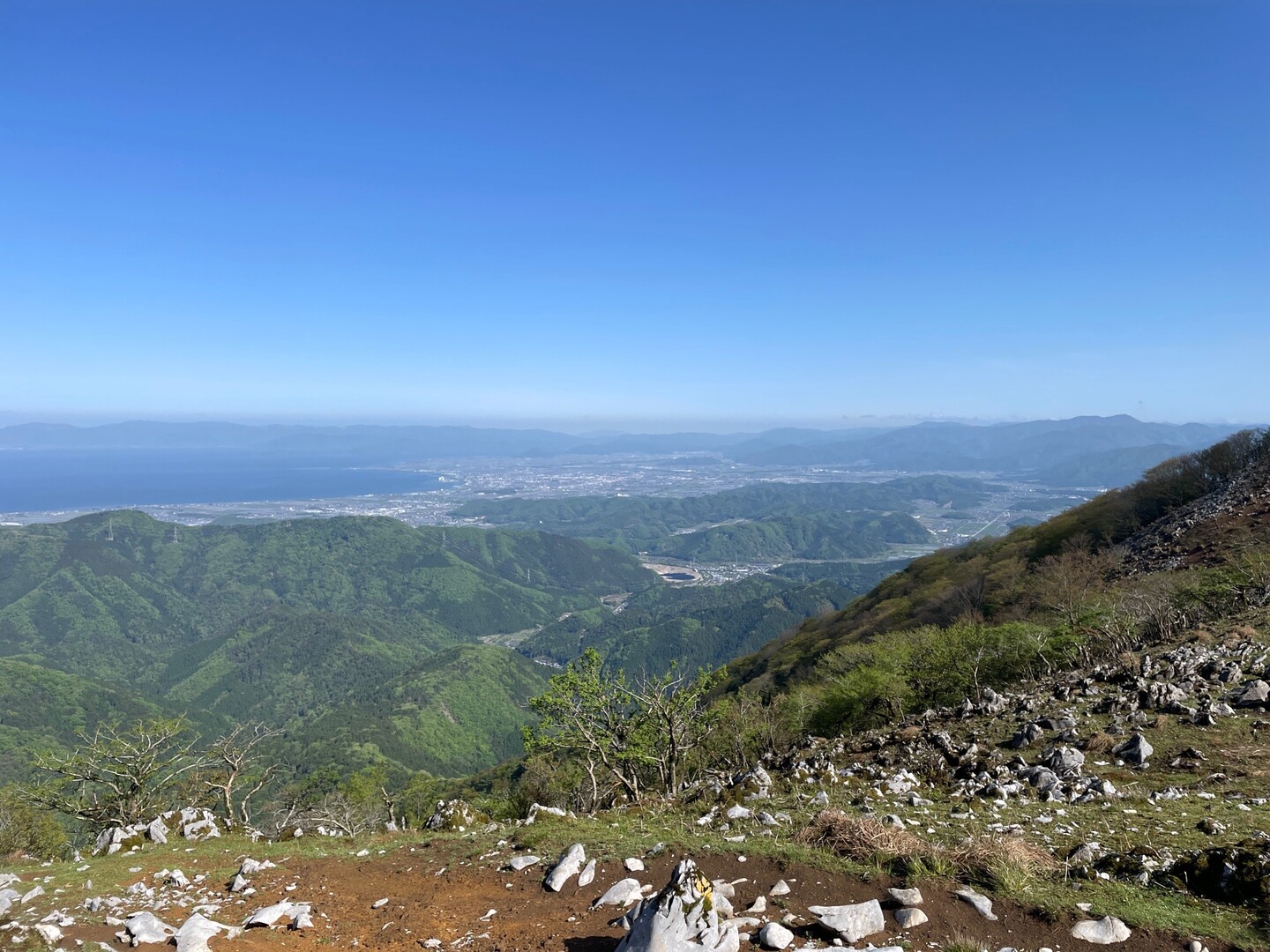 霊仙山・霊仙山最高点・南霊岳 / xcriderさんの霊仙山の活動データ YAMAP / ヤマップ