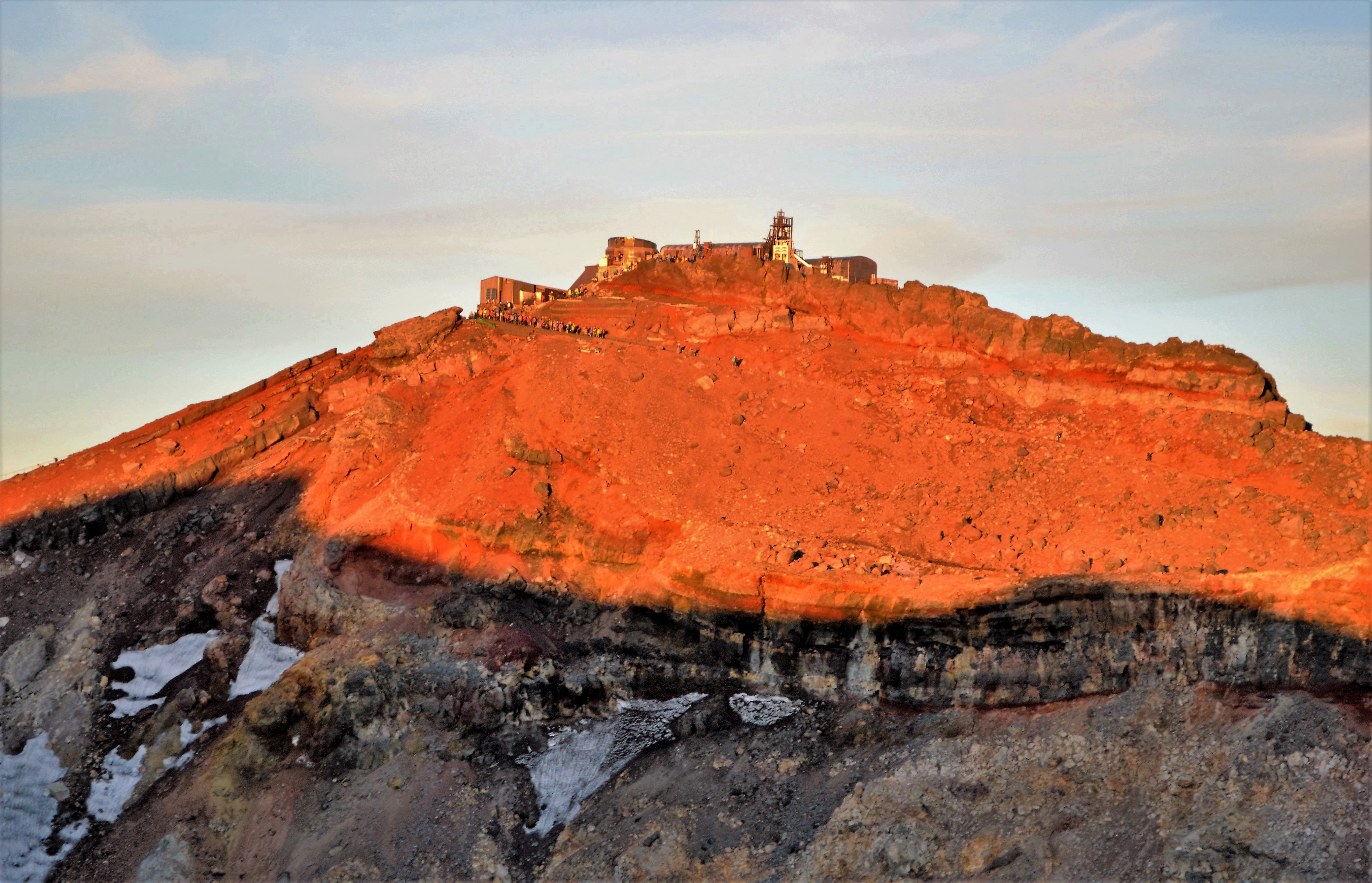 富士山 モルゲンロートと雲海 ピエール Hoshiさんの富士山の活動データ Yamap ヤマップ