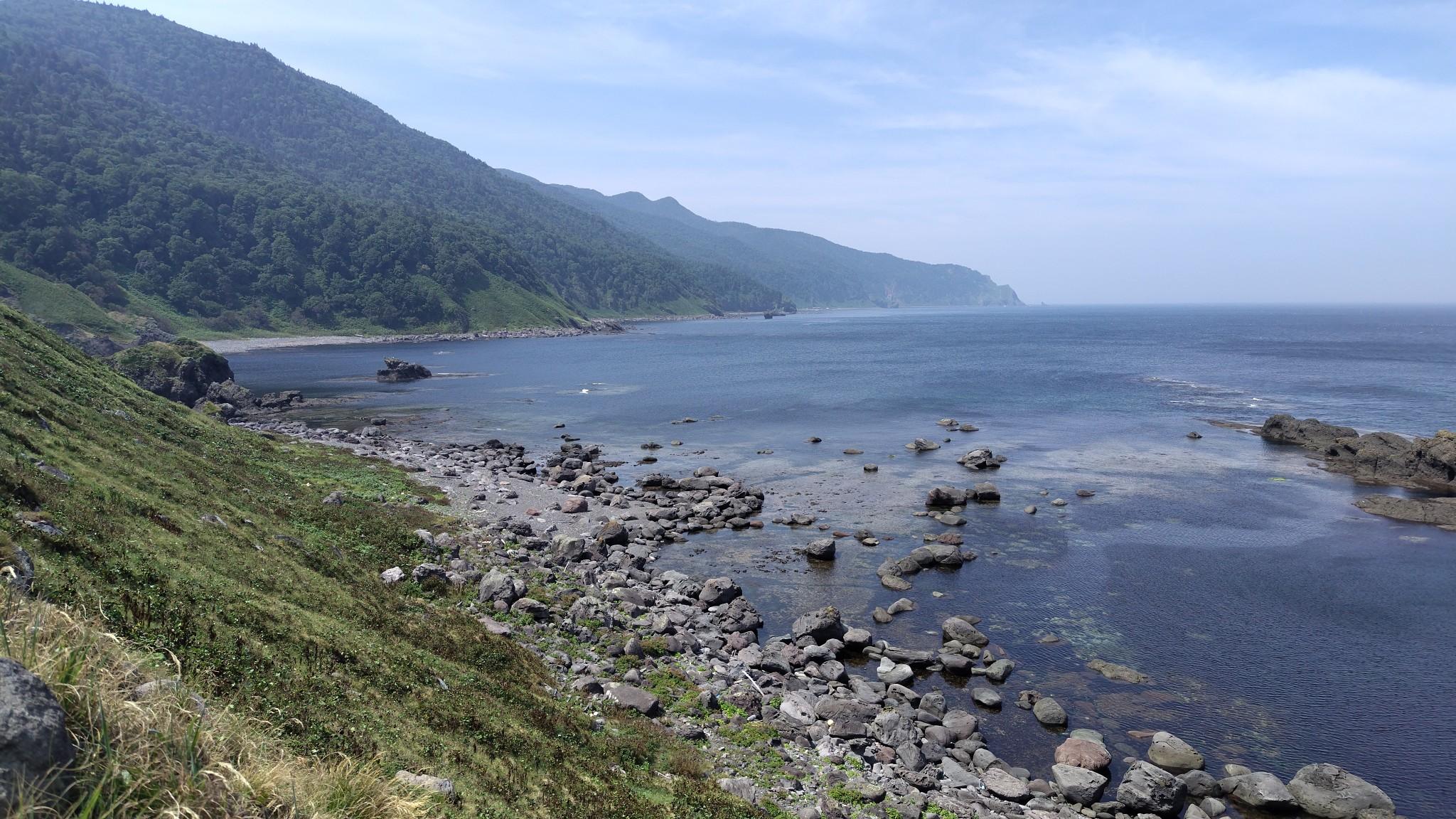 延々と海岸線を移動。