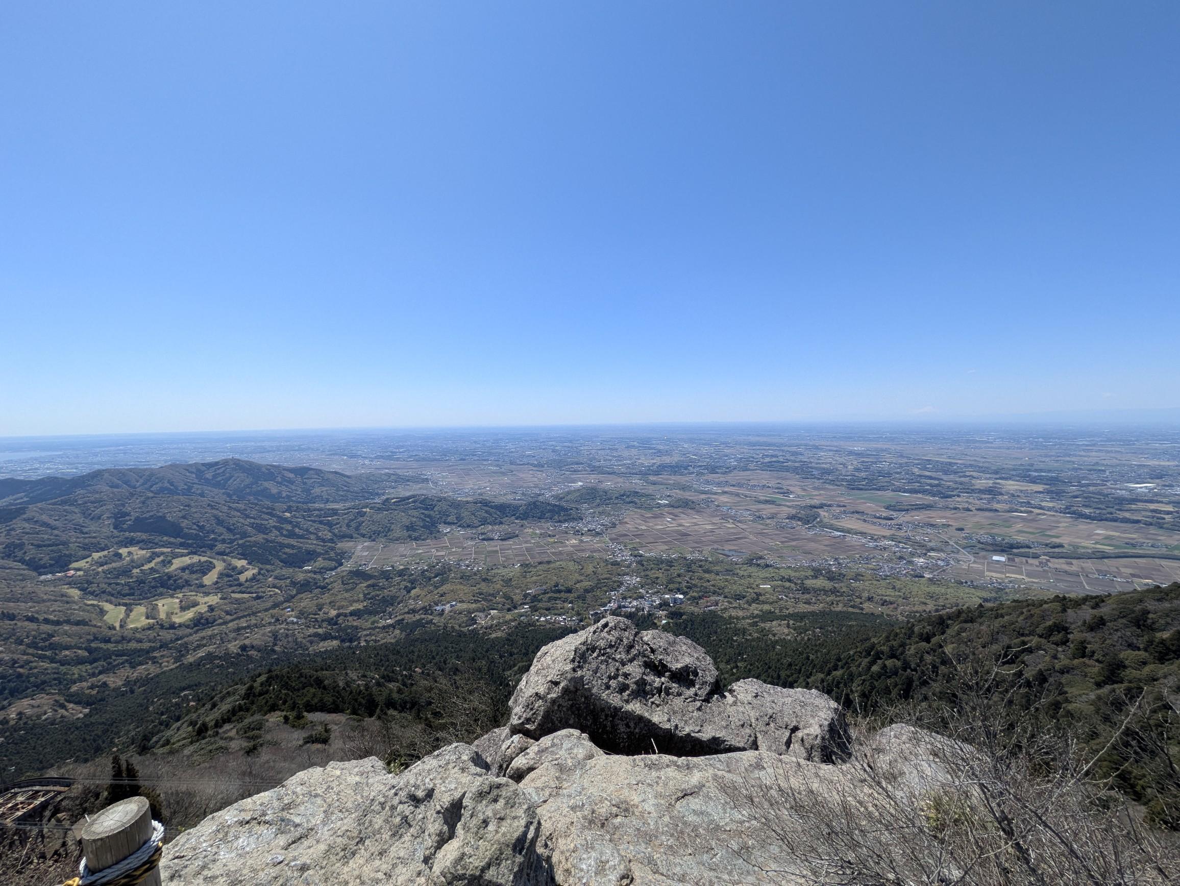 晴天なり！富士山もギリ見えた！