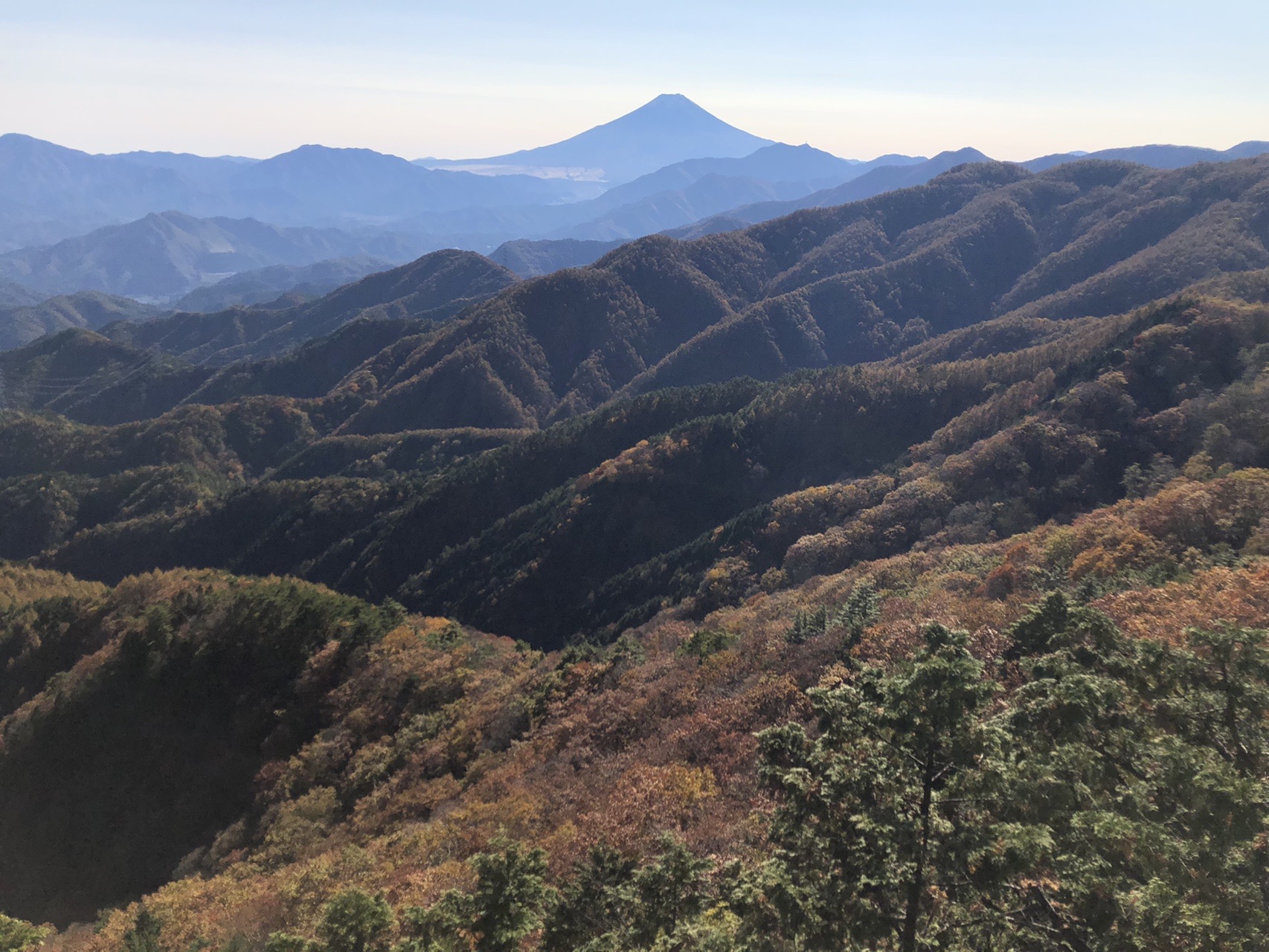 牛奥ノ雁ヶ腹摺山 雁ヶ腹摺山 姥子山で富士山を堪能 10 31 Fates 3さんの雁ヶ腹摺山 岩殿山の活動データ Yamap ヤマップ