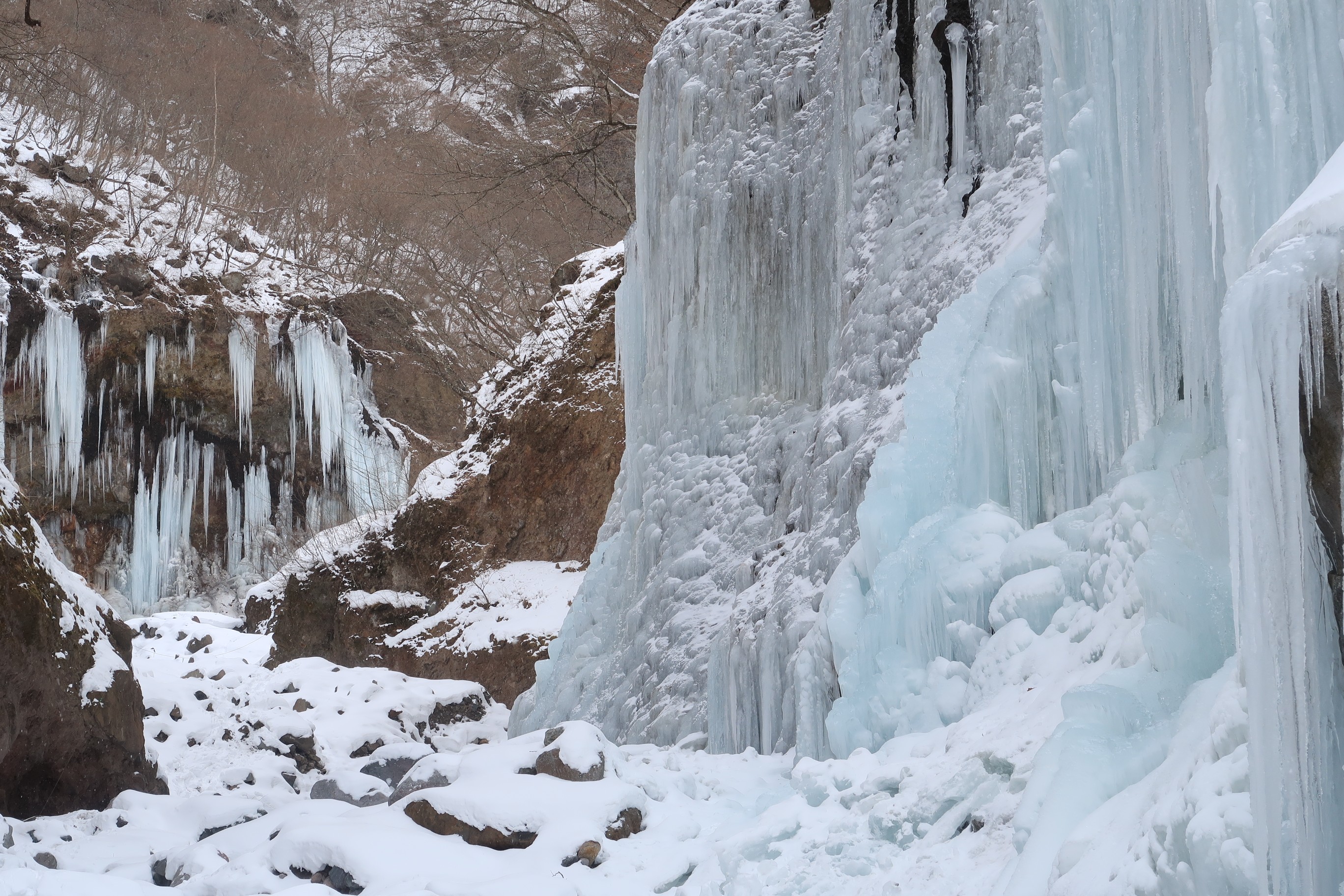 雲竜渓谷 21 01 04 ちゅーさんの女峰山 赤薙山 大真名子山の活動データ Yamap ヤマップ