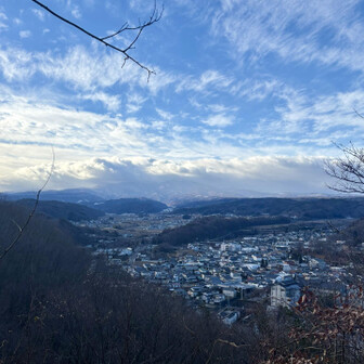 中山道（小田井宿・塩名田宿・八幡宿・望月宿・芦田宿） 蓼科山には重い雲