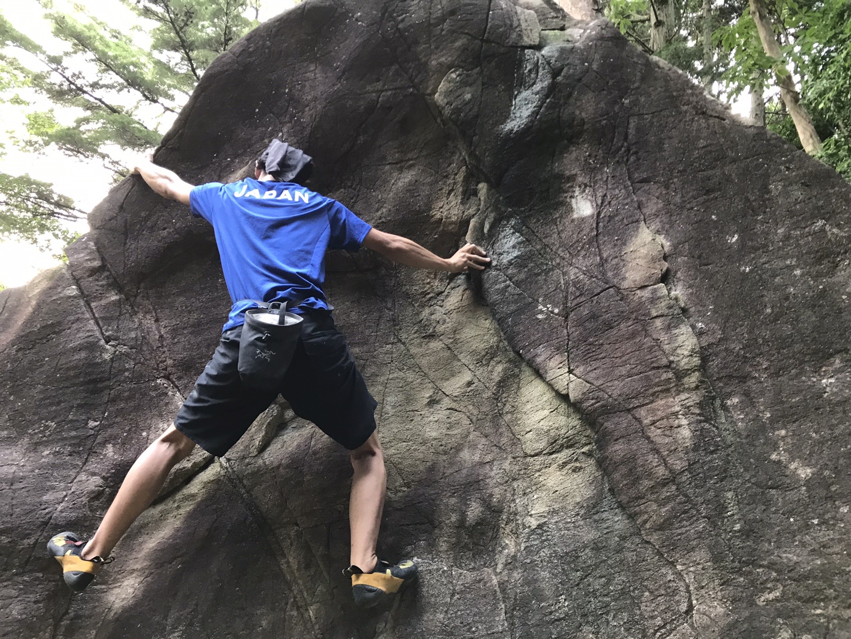 笠置山 08 01クライミング エーシさんの笠置山 岐阜県 の活動データ Yamap ヤマップ