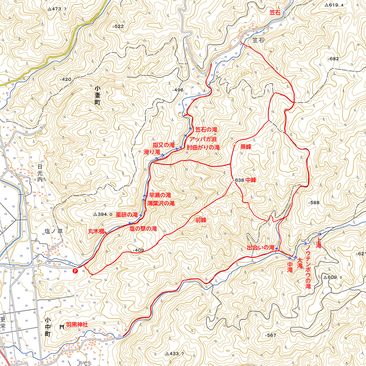 薄葉沢ウォーターウォーキング 生田の大滝 やまもぐさんの鍋足山の活動日記 Yamap ヤマップ