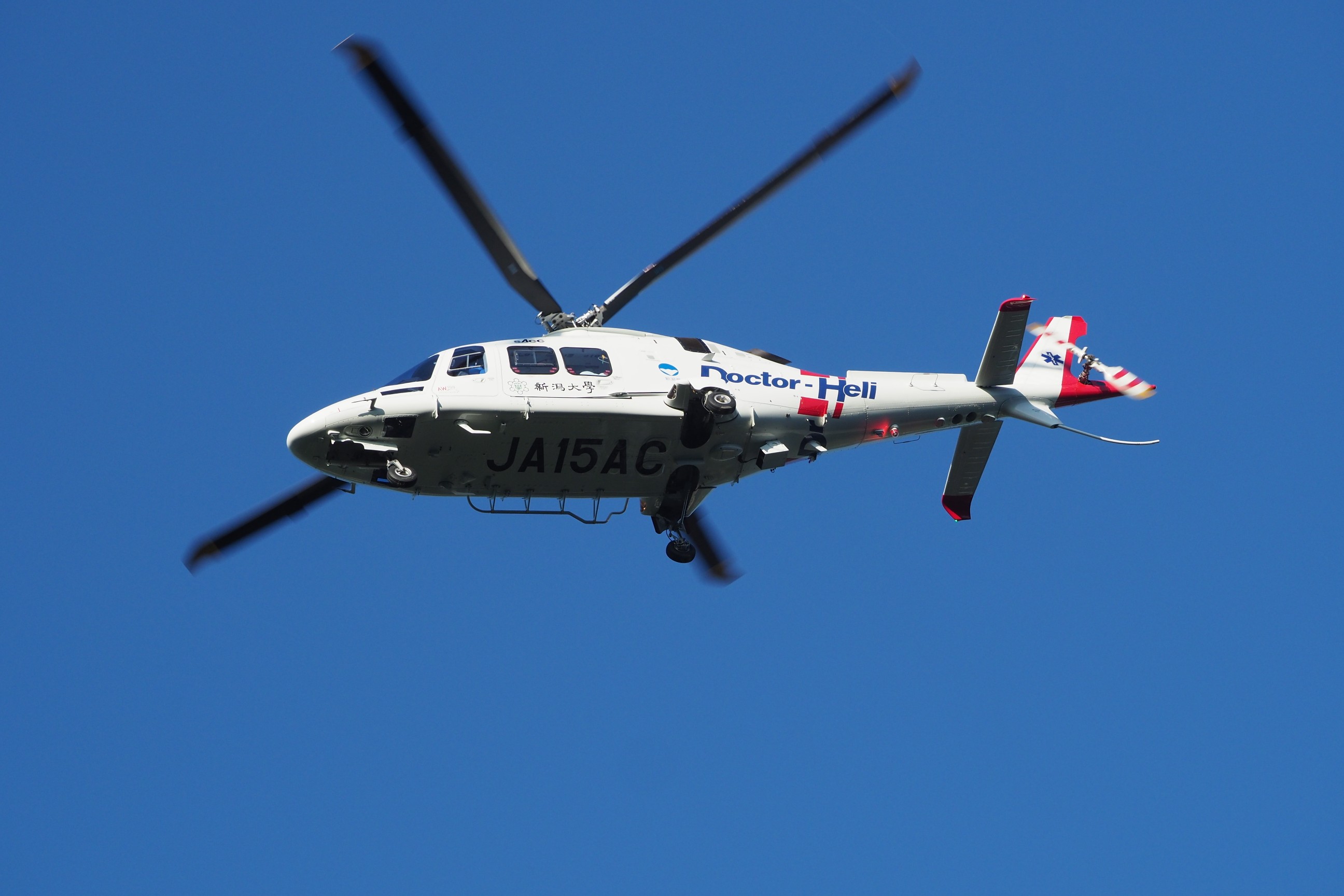 愛宕山 ドクターヘリ飛来 五人張源八さんの新潟市の活動データ Yamap ヤマップ