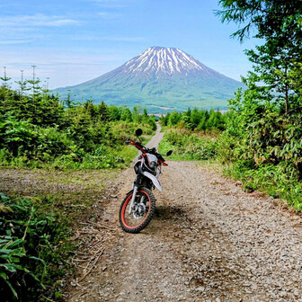 田辺三重松、【黒岳と桂月（大雪山）】、希少な画集より