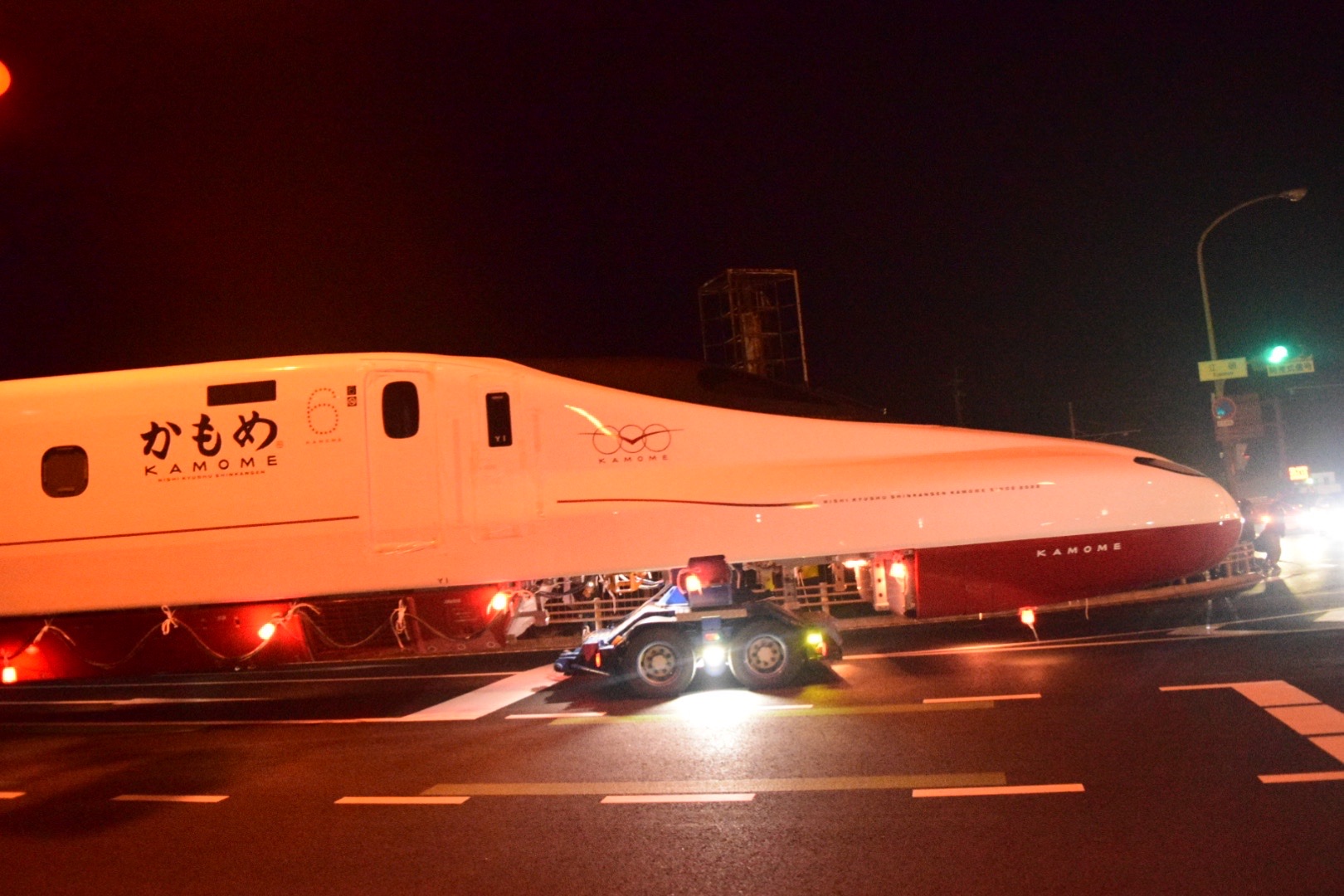 昨日の夜中は西九州新幹線の陸送第1号を見 Ryuさんのモーメント Yamap ヤマップ