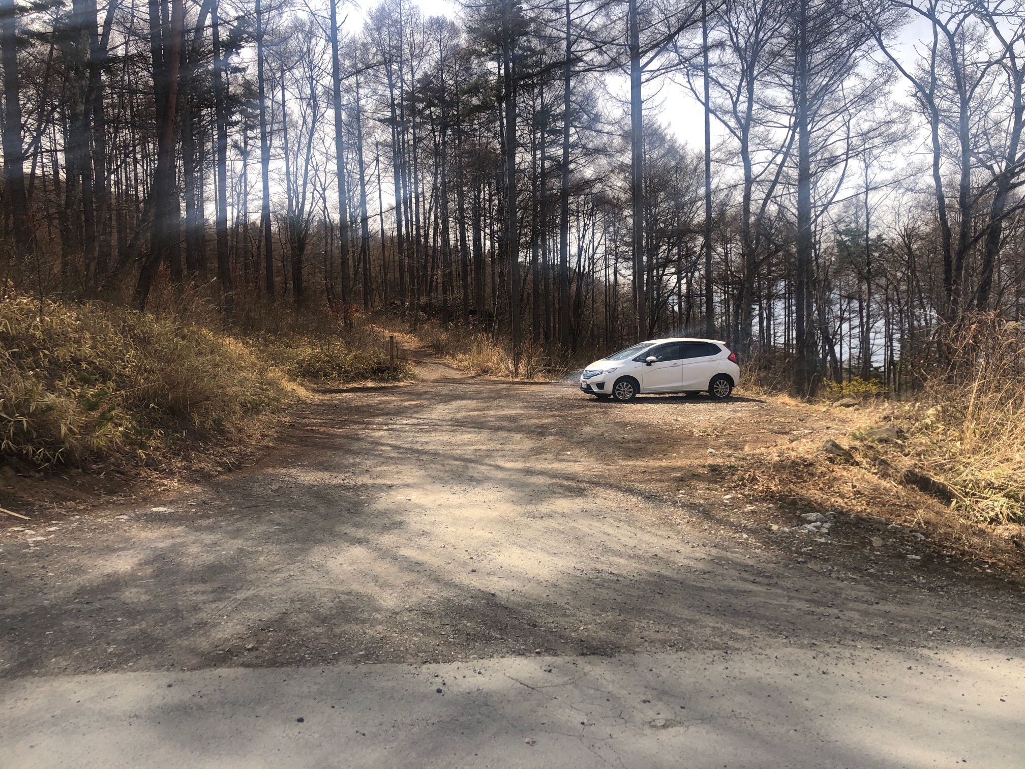 登山口駐車場