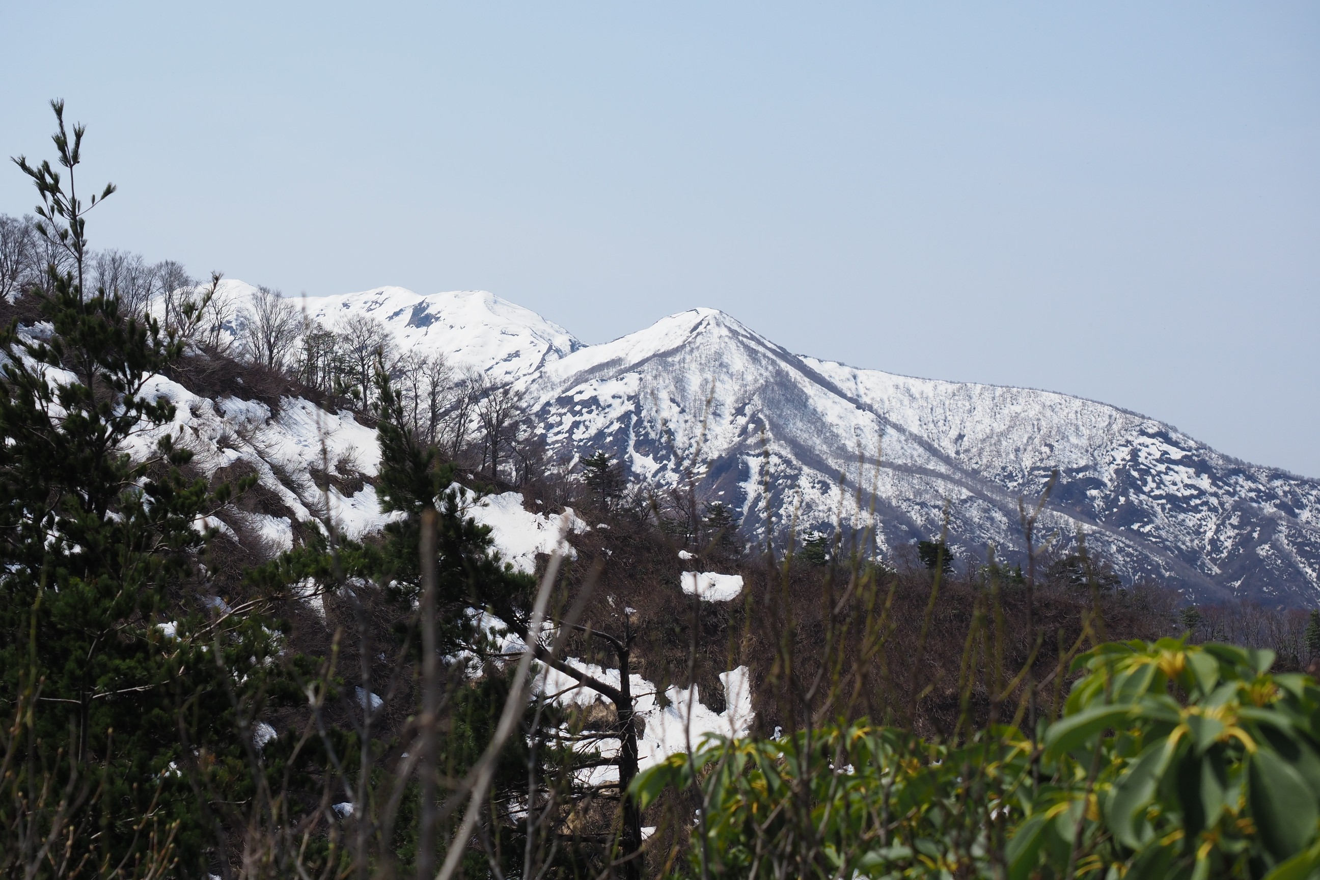 木六山・銀次郎山 粟ヶ岳と権ノ神