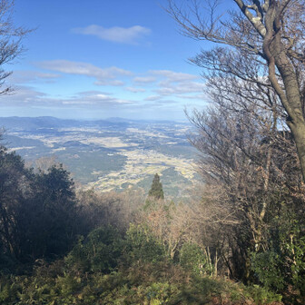 馬見山展望所から