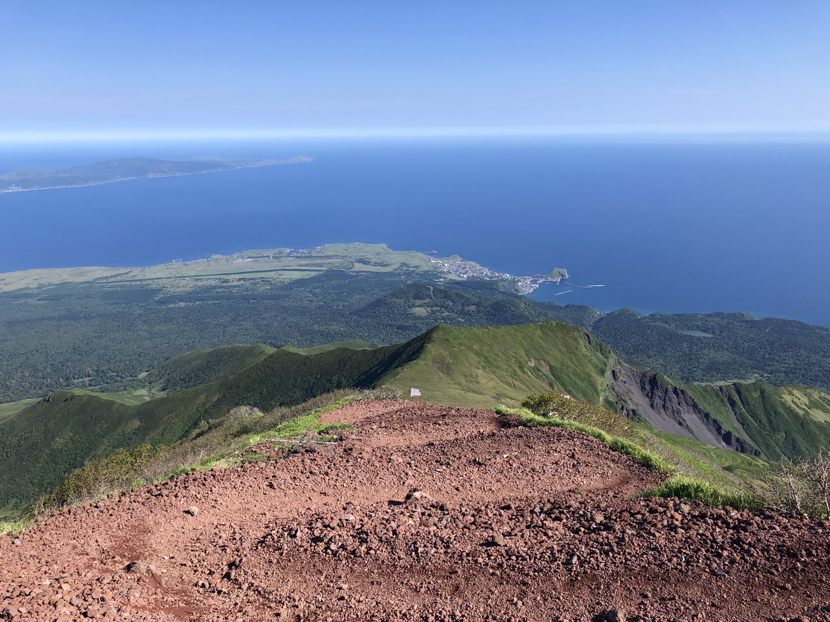 利尻山 鴛泊から沓形へ みわたんさんの利尻島 利尻山の活動データ Yamap ヤマップ