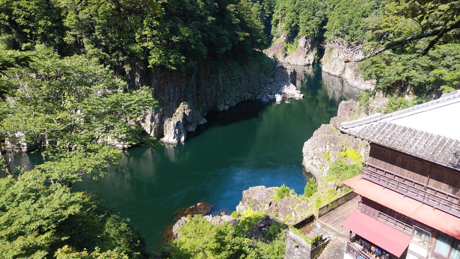 瀞峡カヤック川下り-2022-08-07 / ふ～せんの寅さんの熊野川その1（小森ダム〜三和大橋）の活動データ | YAMAP / ヤマップ