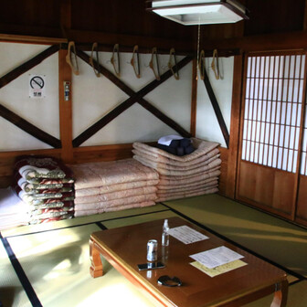 長蔵小屋の部屋