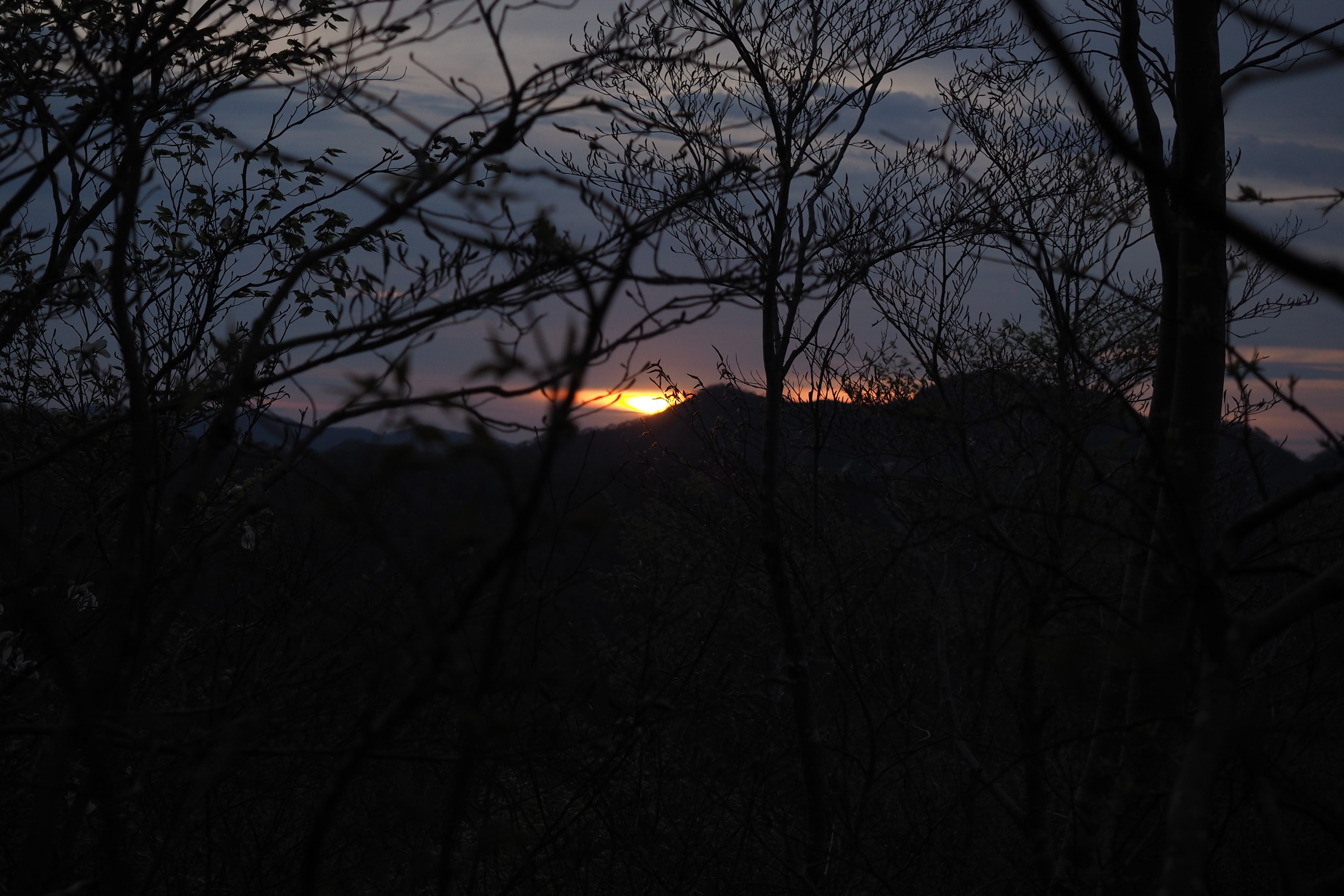 木六山・銀次郎山 影絵