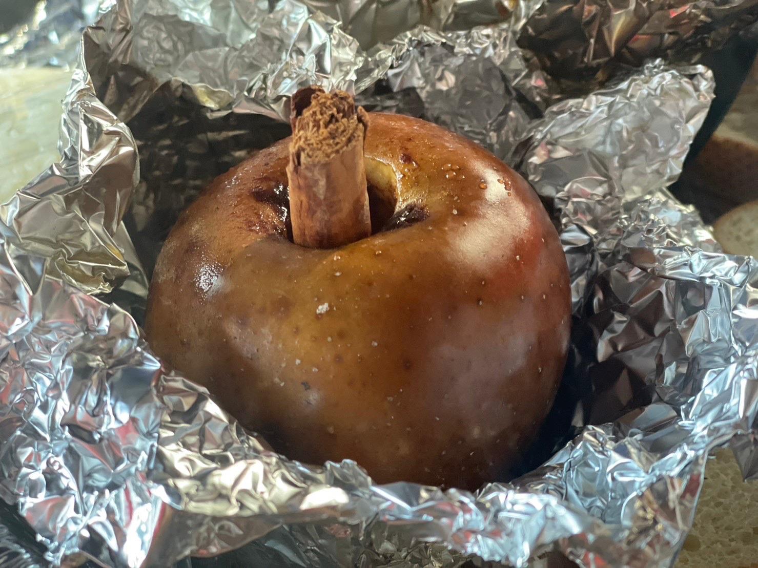 医王山・白兀山・箱屋谷山 焼きりんご🍎シナモン