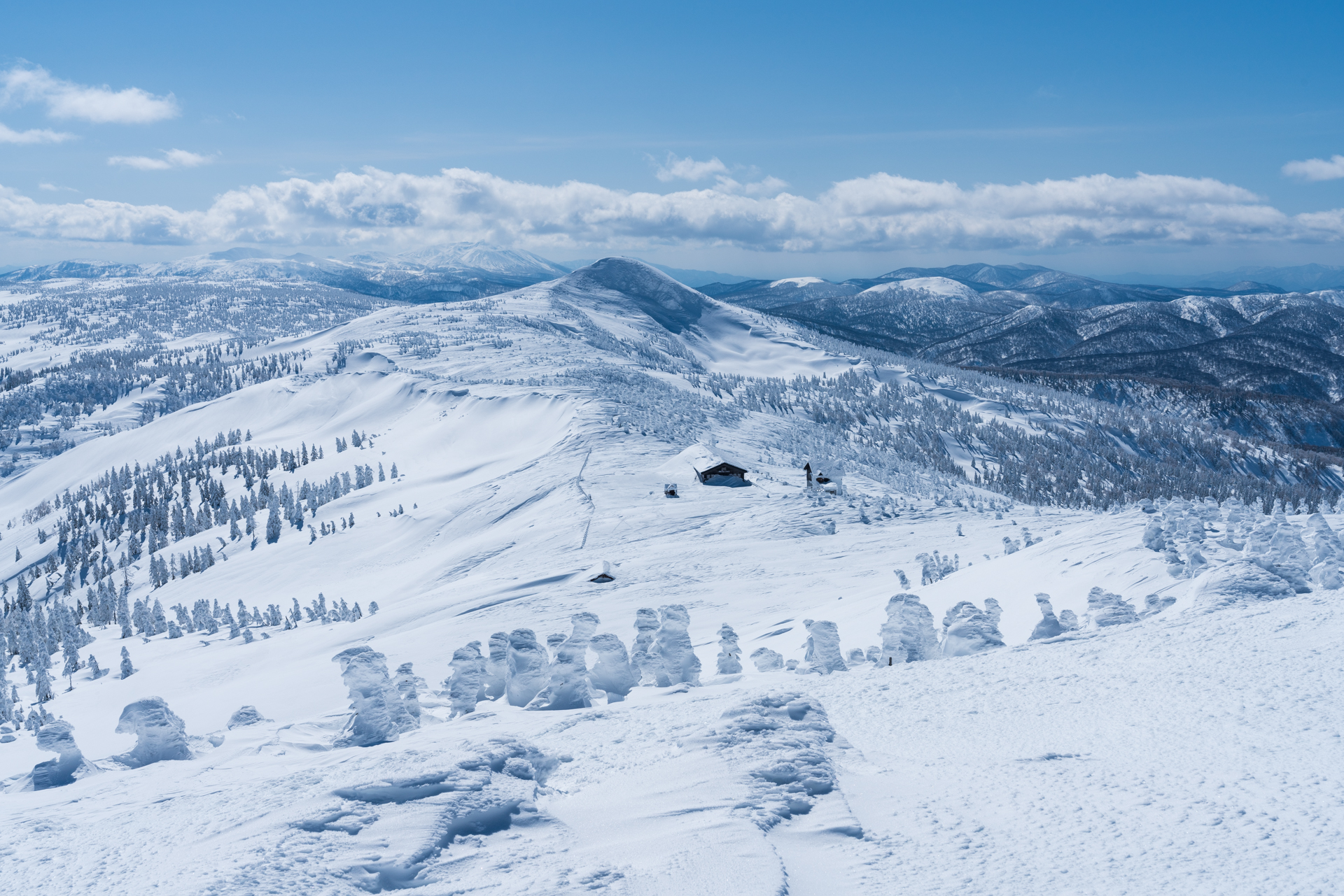 八幡平樹氷原山頂周遊 いとこんさんの八幡平 源太森 安比岳の活動データ Yamap ヤマップ