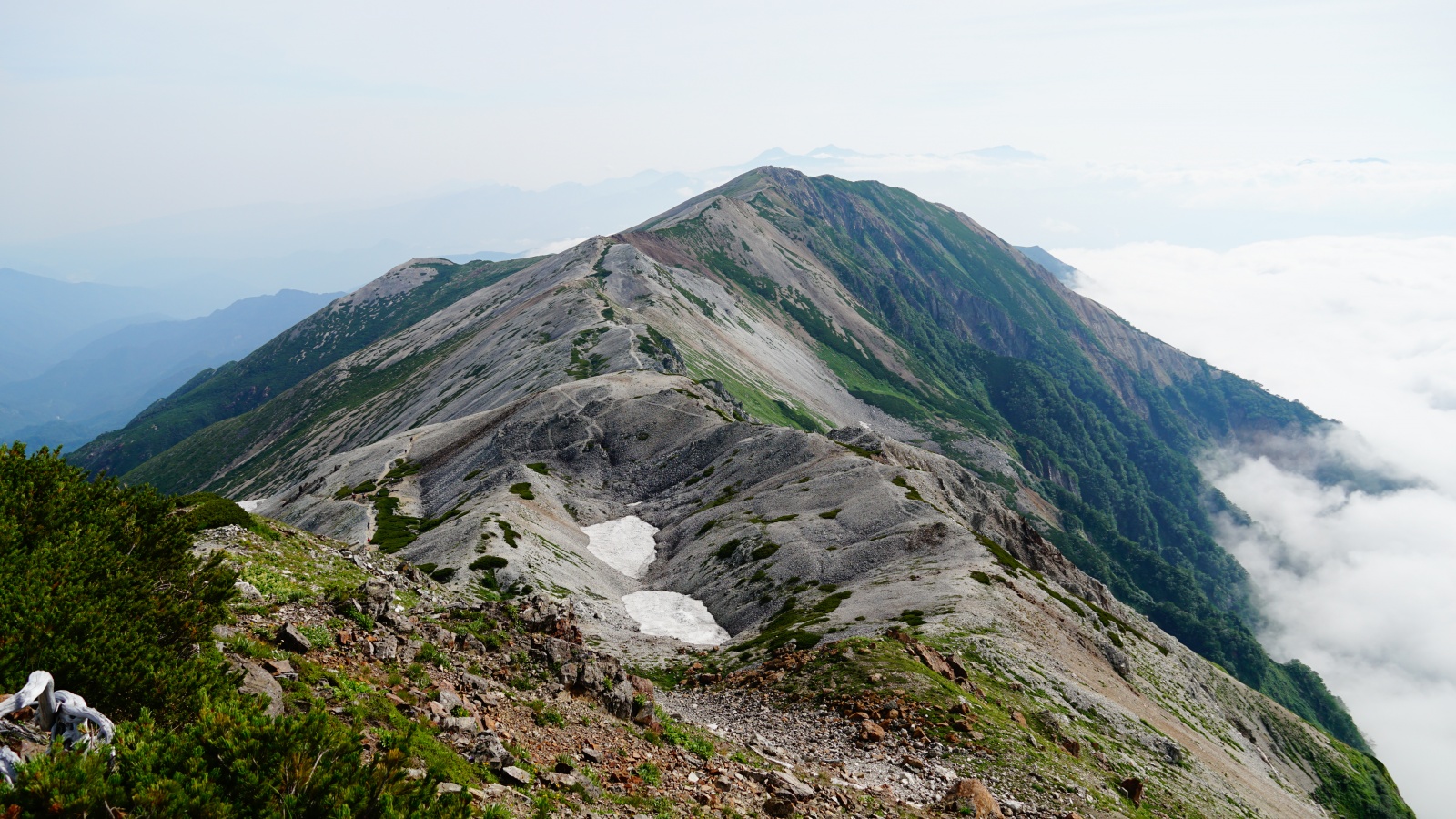 栂池から白馬岳へのんびりハイキング Debunekoyamaさんの白馬岳 小蓮華山の活動日記 Yamap ヤマップ