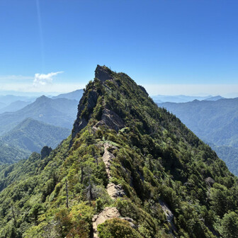 弥山からの天狗岳