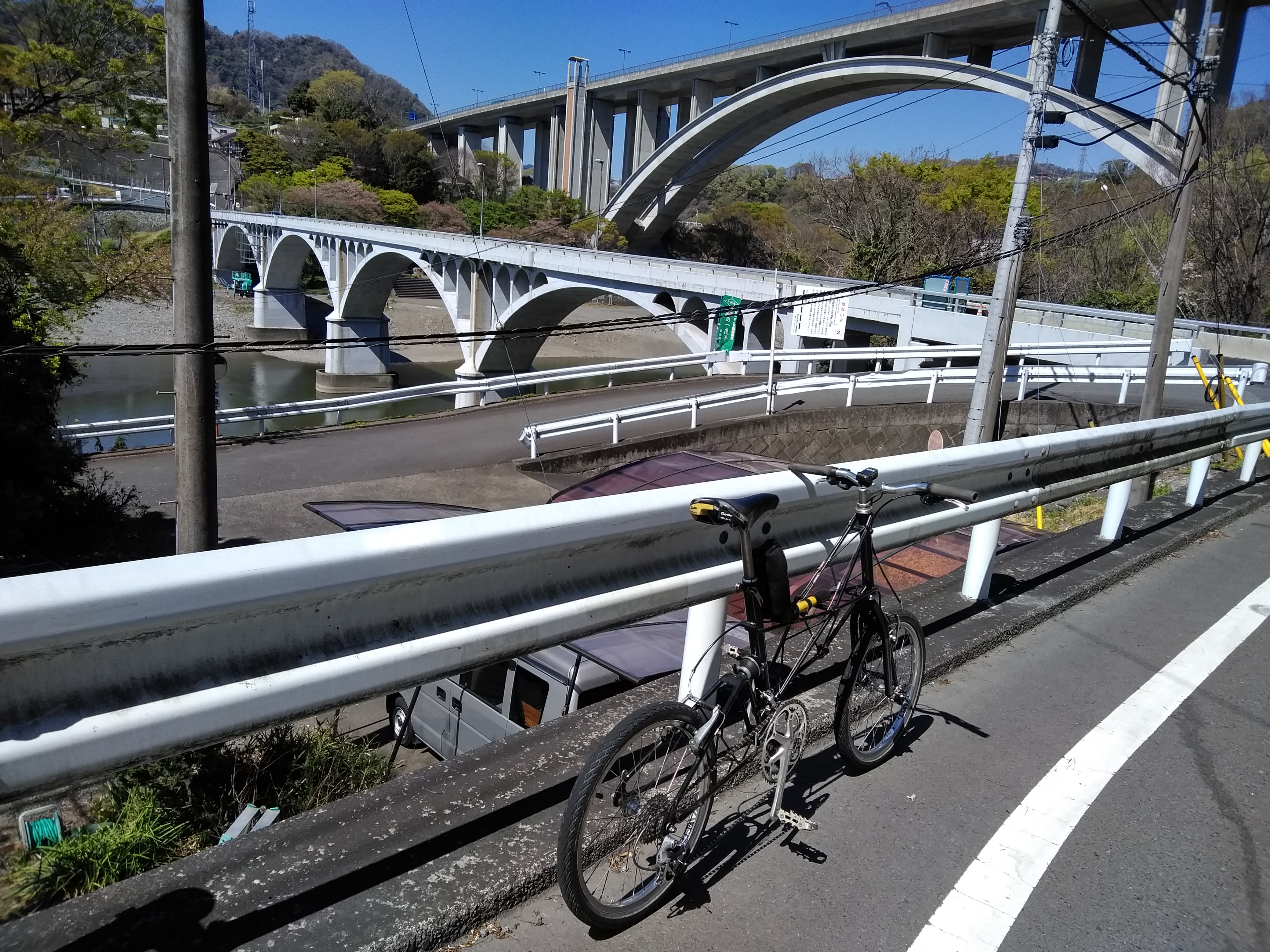 新旧小倉橋から相模川沿いに新昭和橋までサイクリング By Alexmoulton 39 4 Hayakunさんの厚木市の活動日記 Yamap ヤマップ