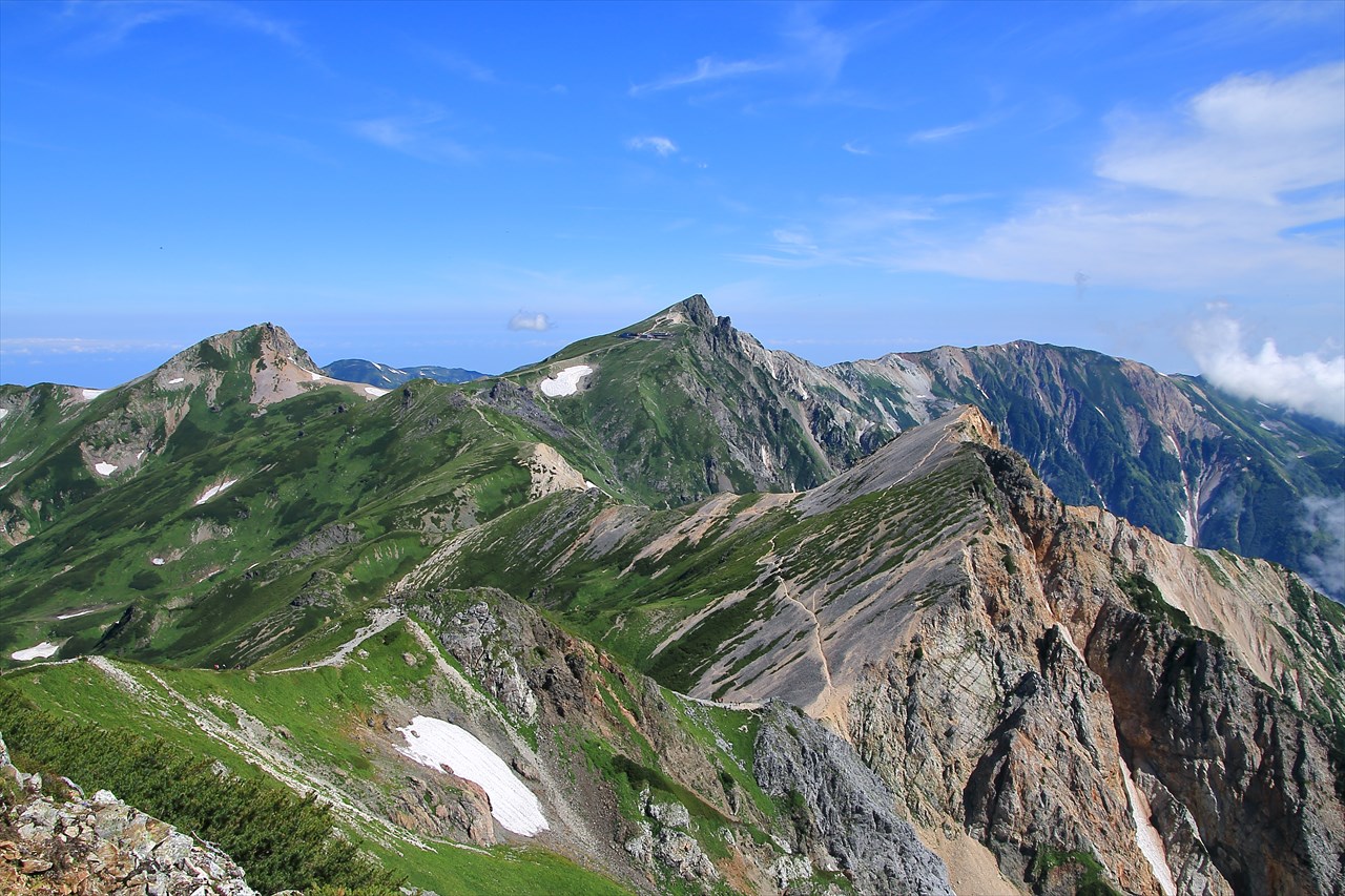 白馬岳 杓子岳 白馬鑓ケ岳 19 08 10 Konan0119さんの白馬岳 小蓮華山の活動データ Yamap ヤマップ