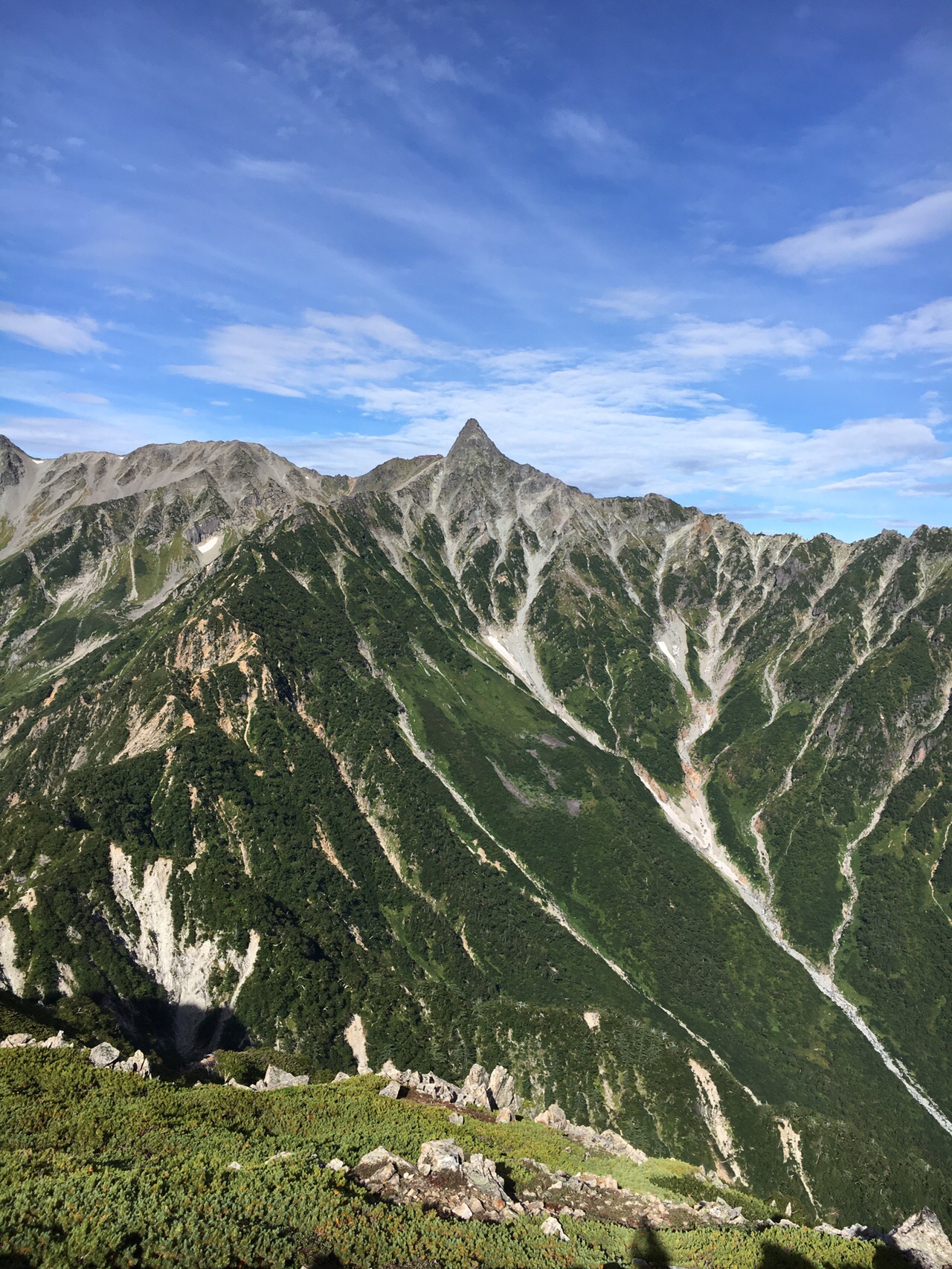 北アルプス 表銀座縦走コース 中房温泉 燕岳 大天井岳 槍ヶ岳 上高地 5 100 5 6 0 みーやんさんの常念岳 大天井岳 燕岳の活動データ Yamap ヤマップ