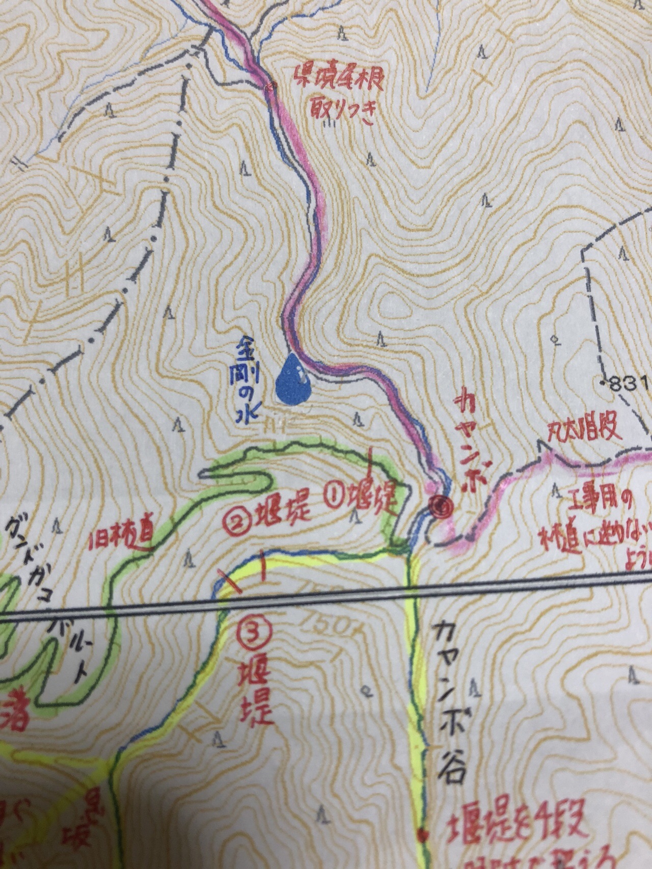 番外編暇人企画 金剛山手作り地図作成中 Izuさんの金剛山 二上山 大和葛城山の活動日記 Yamap ヤマップ