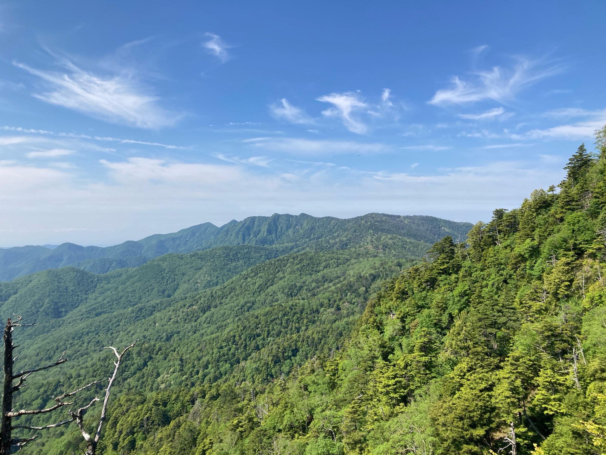 皇海山・袈裟丸山・庚申山 丹沢山地