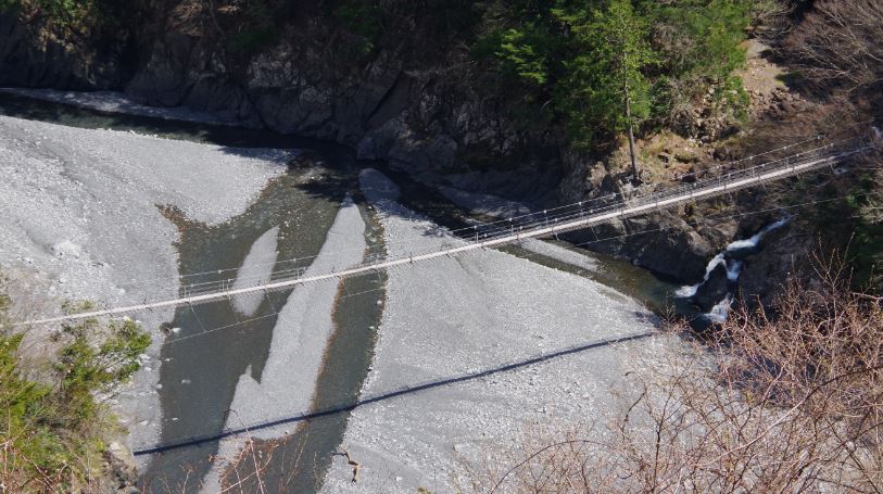 夢の吊橋と蓬莱橋 03 あーあさんの朝日岳の活動日記 Yamap ヤマップ