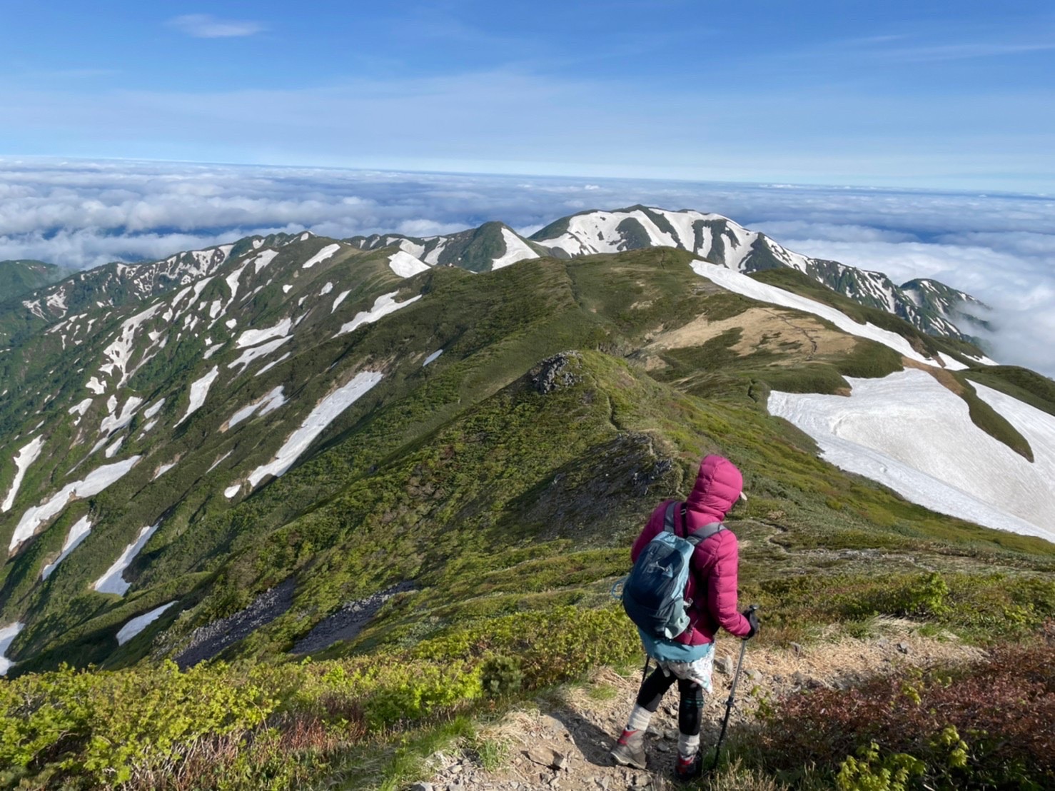 エブリと縦走路とわたし。