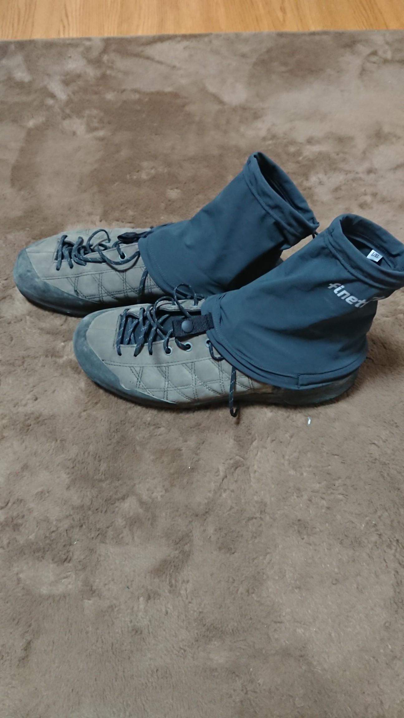 靴に入る小石に悩まされるんで ゲートル あまのさーんさんのモーメント Yamap ヤマップ