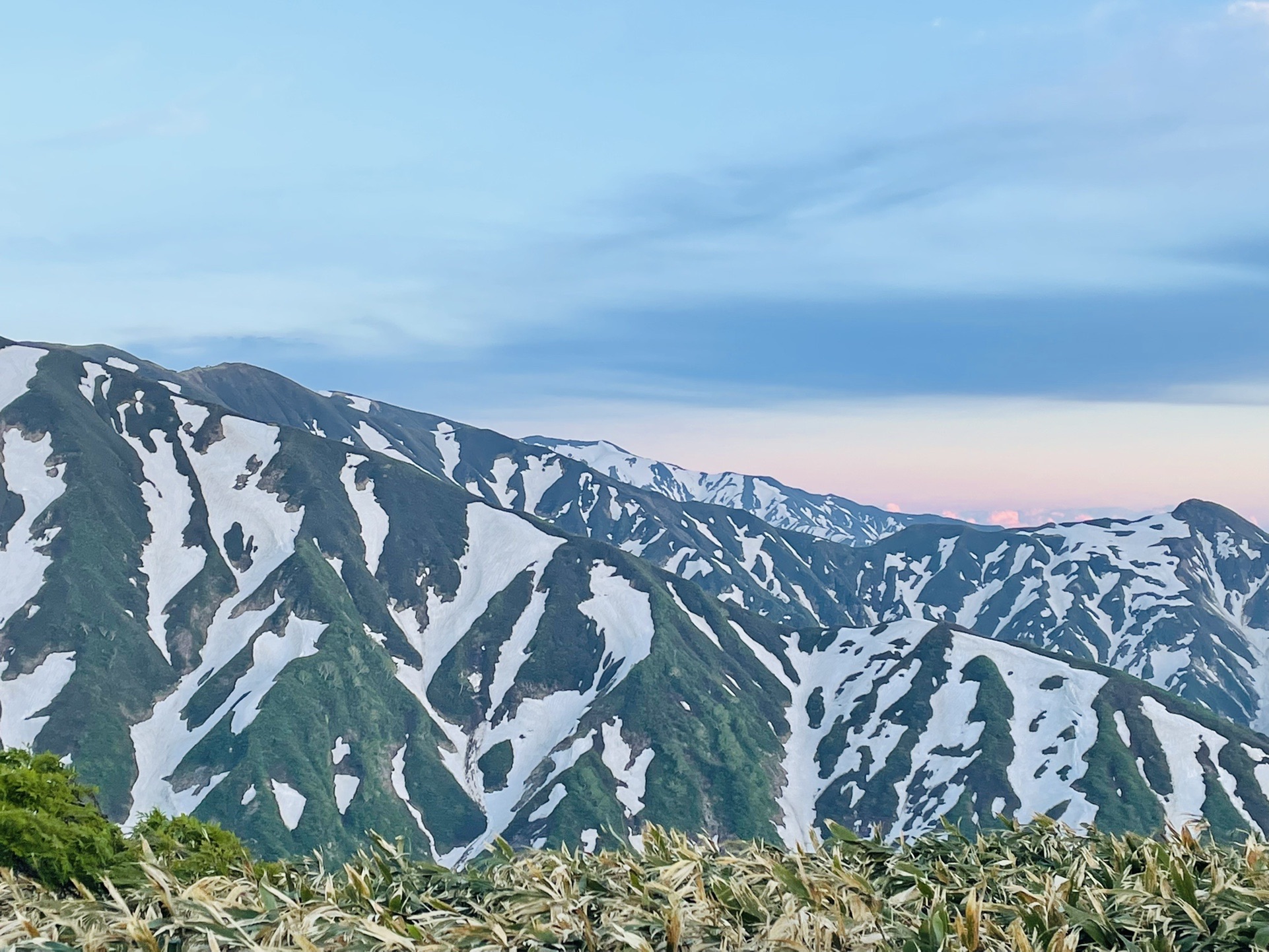 夕焼けも綺麗✨