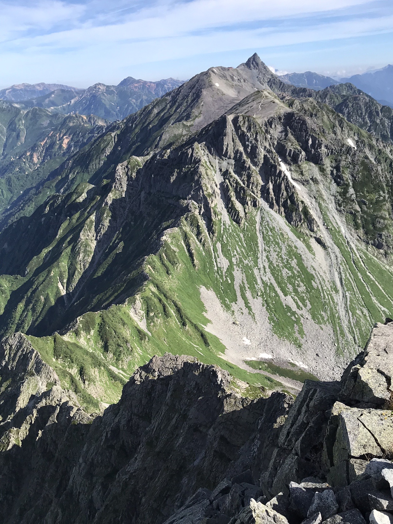 前穂高岳 奥穂高岳 北穂高岳南峰 北穂高岳 C 3poさんの槍ヶ岳 穂高岳 上高地の活動データ Yamap ヤマップ