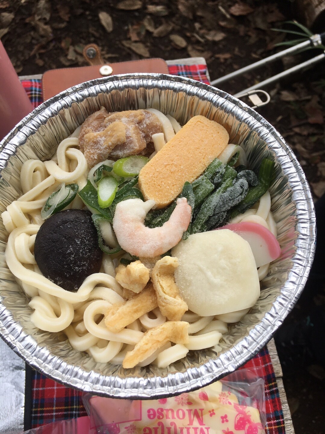 検証 コンビニ冷凍鍋焼きうどんを山で食す 裕子さんの鳴神山 吾妻山の活動日記 Yamap ヤマップ