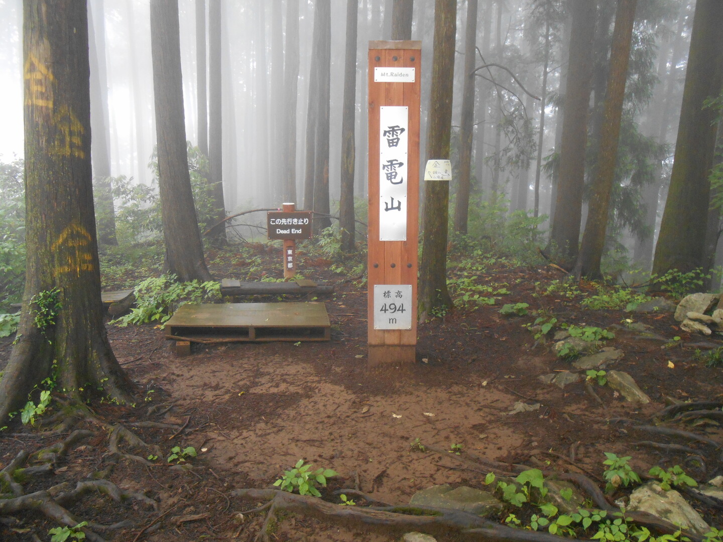 雷電山・辛垣山・三方山・矢倉台