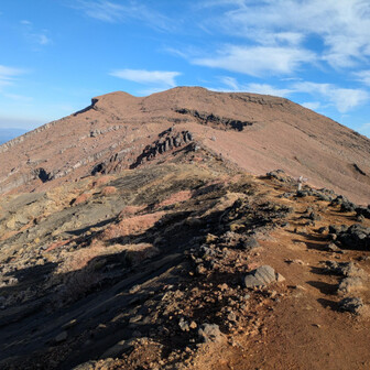 高岳に向かう人も多い